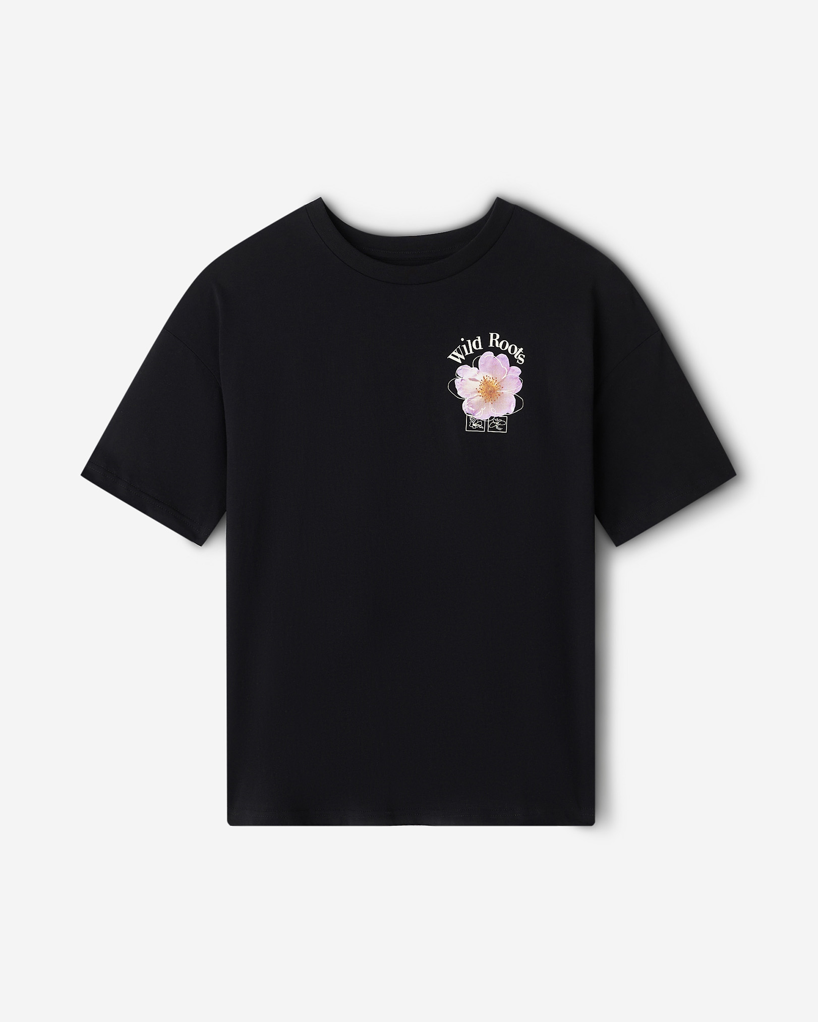 Womens Wild Roots T-Shirt - Black