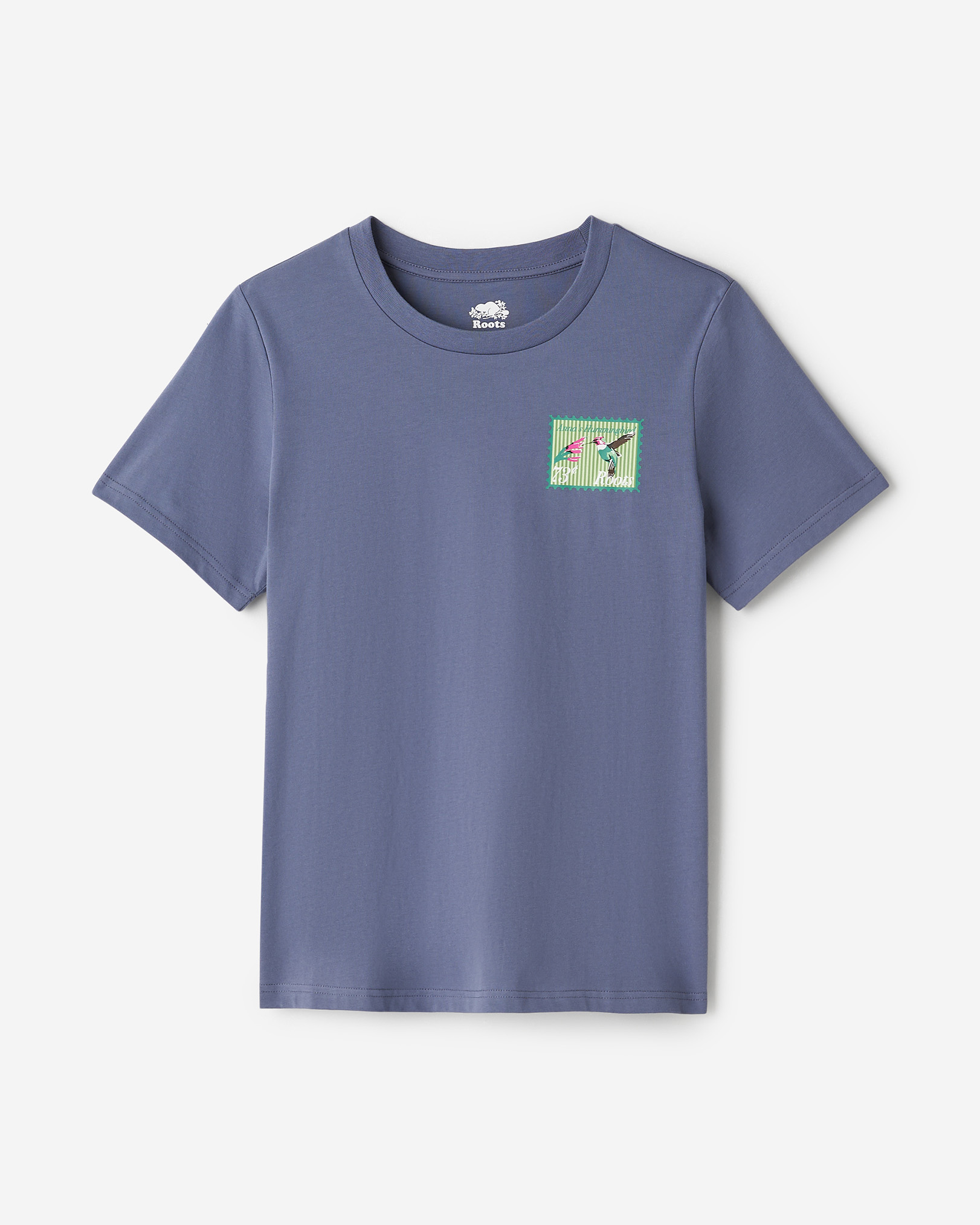 T-shirt Printemps Roots pour femme - Marée Bleue T-shirt Printemps Roots pour femme - Marée Bleue