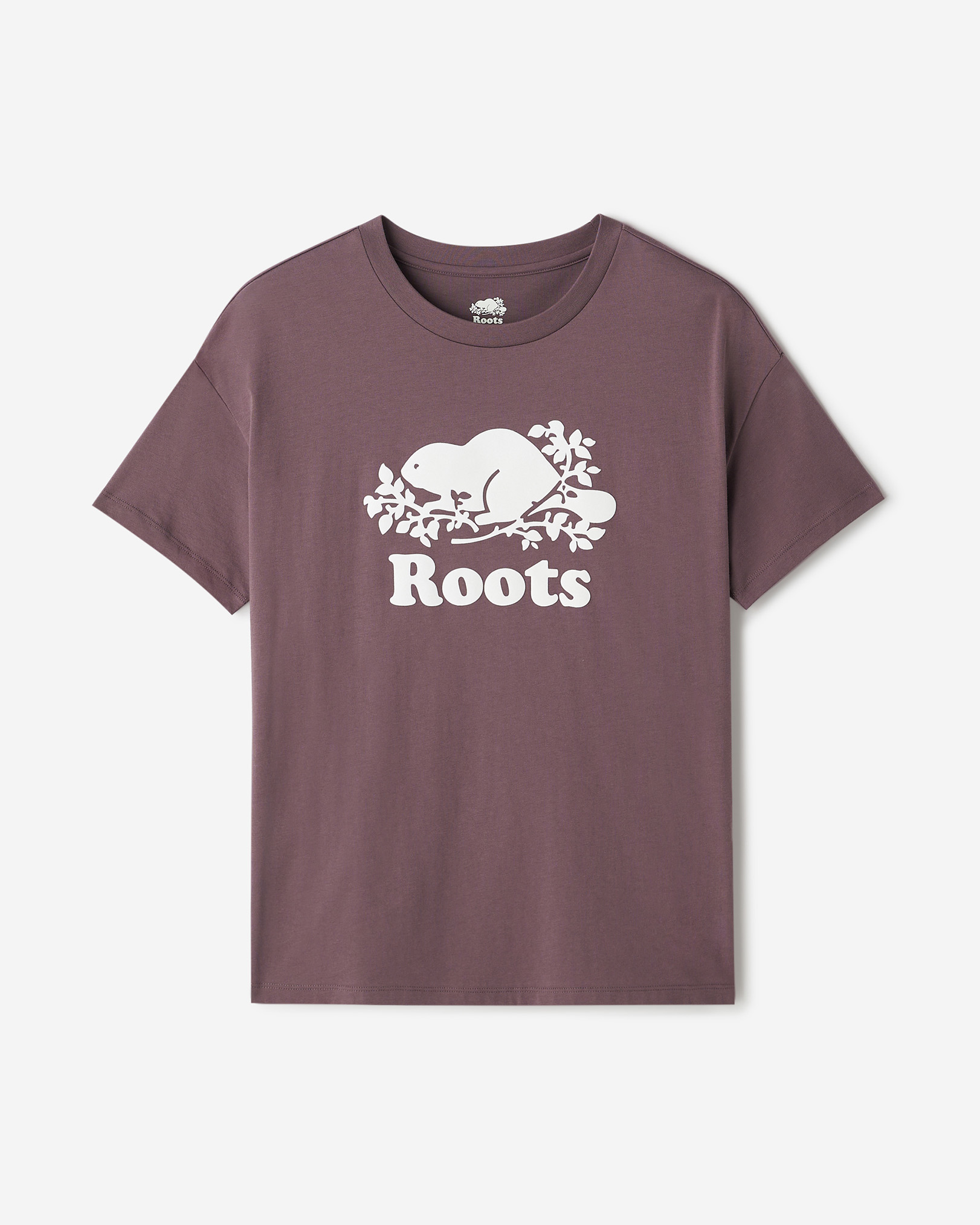 Womens Organic Relaxed Cooper T-Shirt - Desert Mocha Womens Organic Relaxed Cooper T-Shirt - Desert Mocha