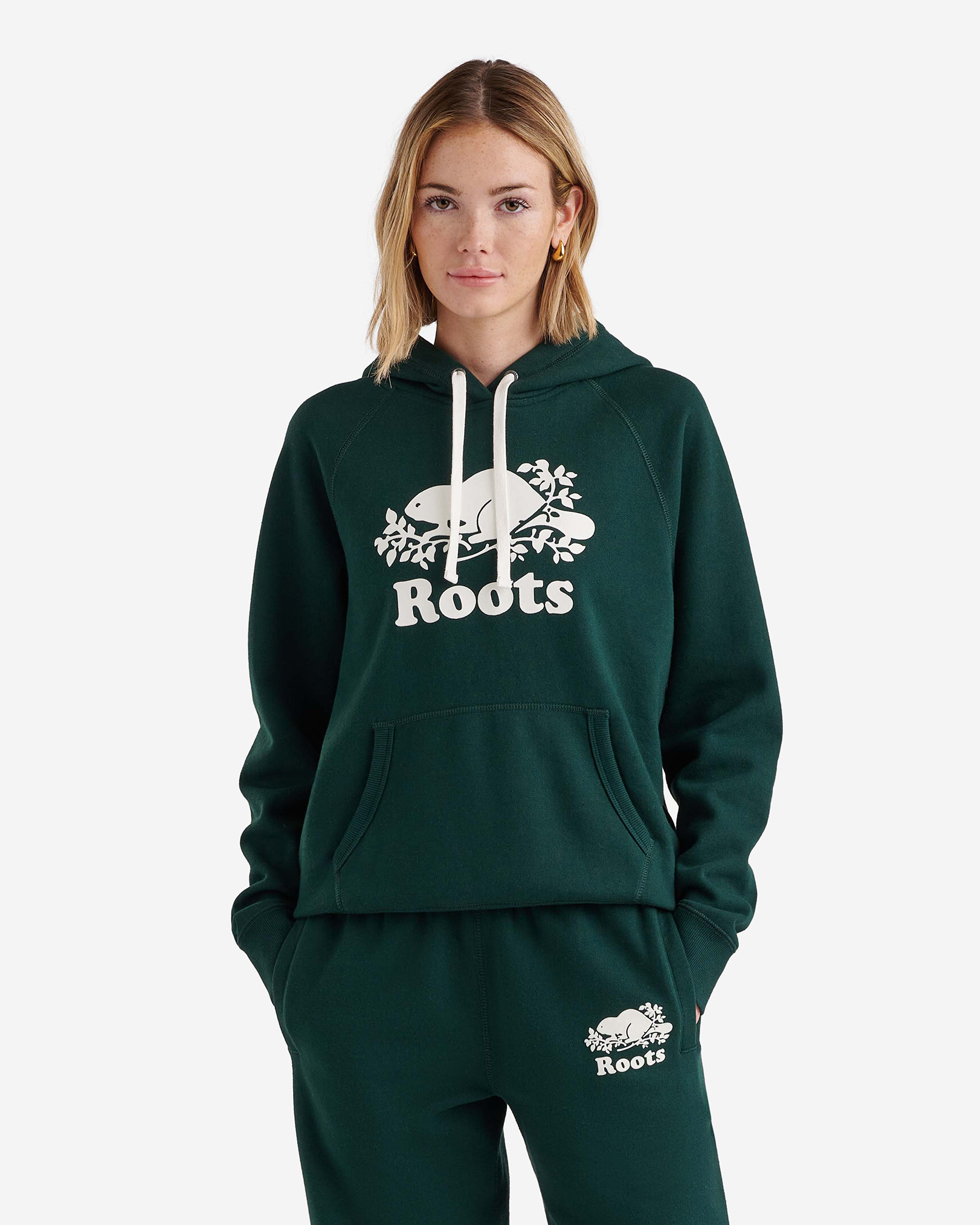 Organic Original Kanga Hoodie - Varsity Green