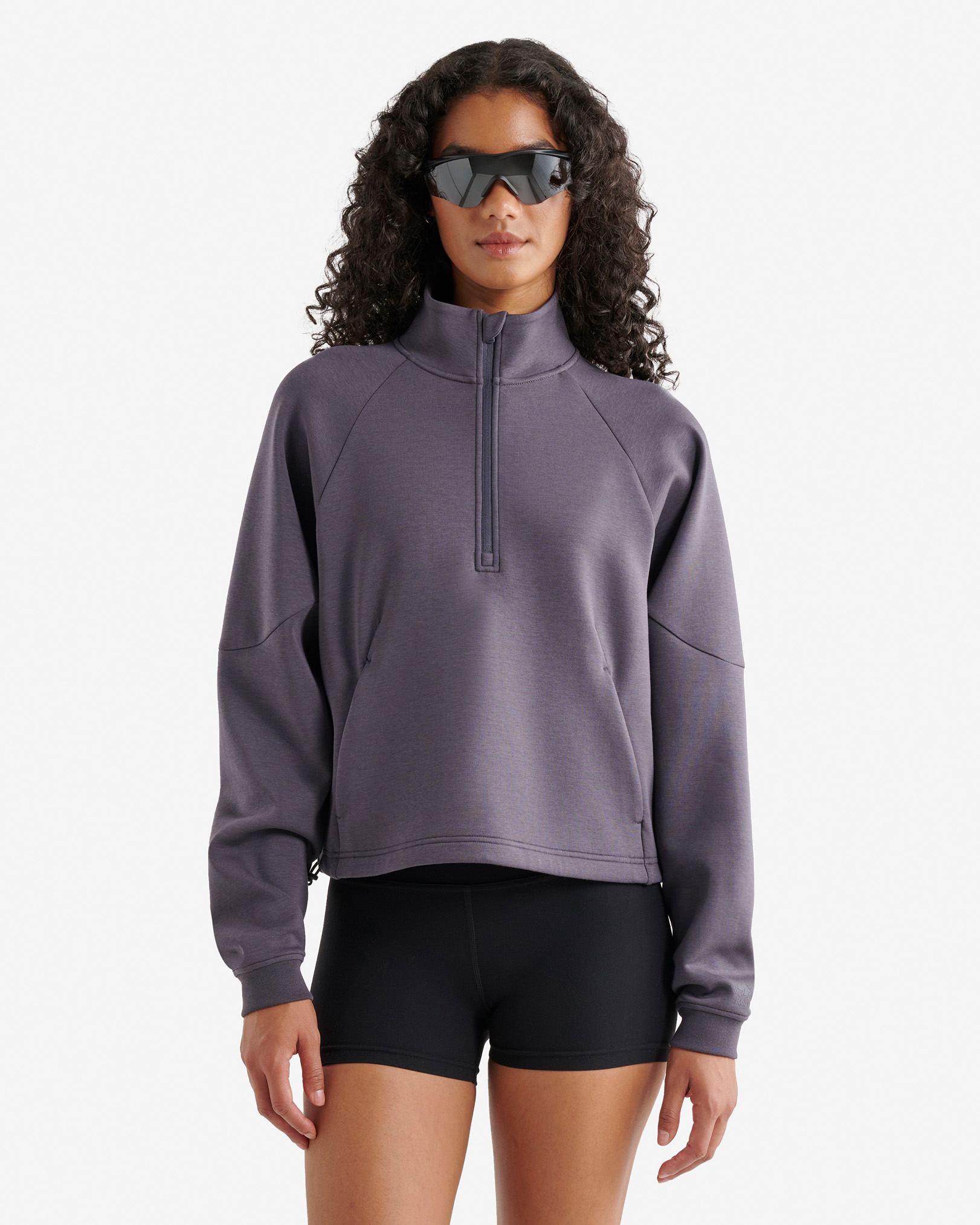 Roam Quarter Zip - Periscope Grey