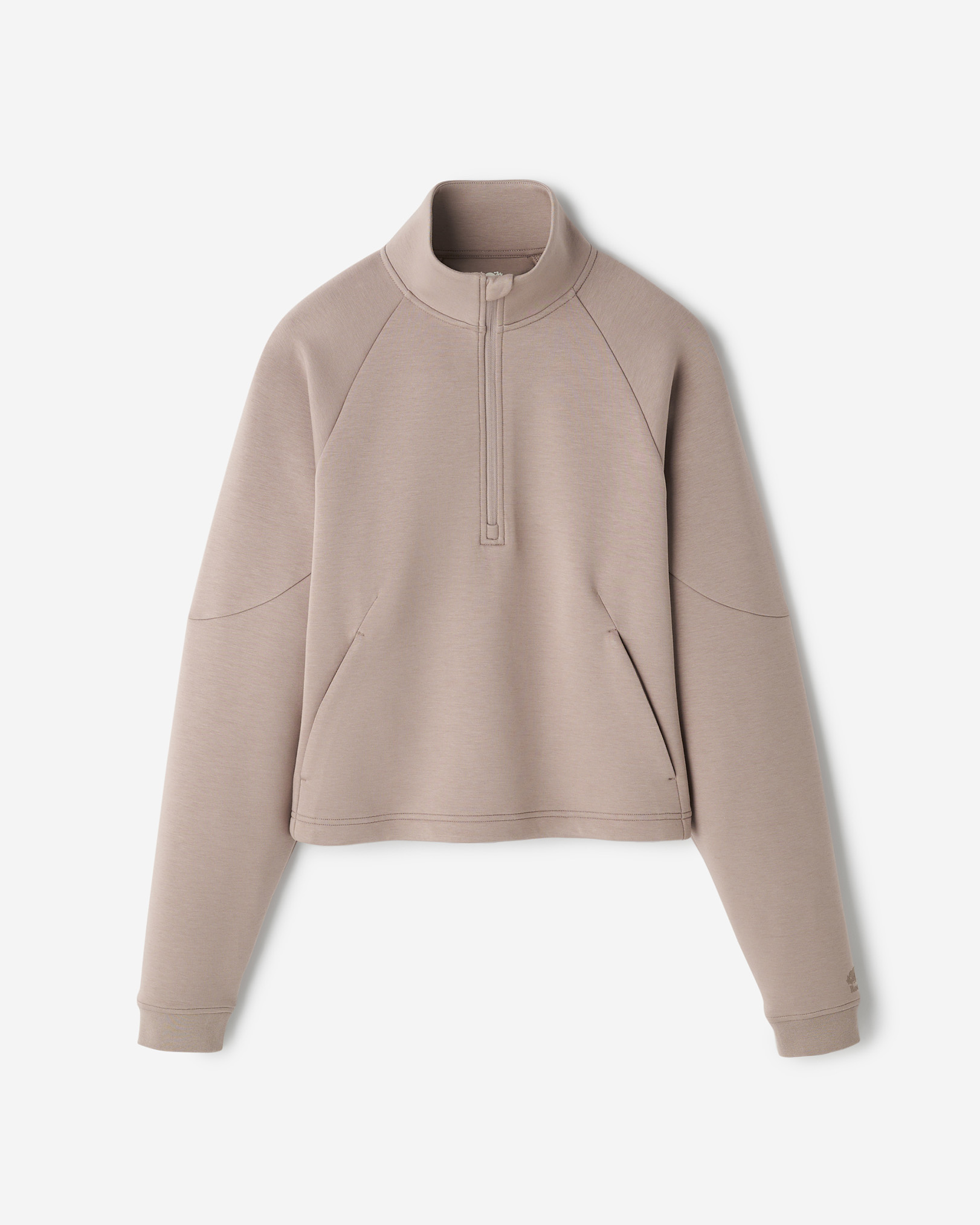 Roam Quarter Zip - Moon Taupe