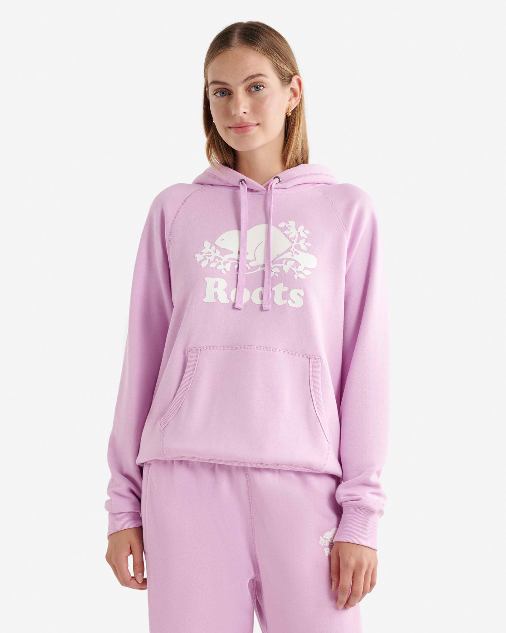 Organic Original Kanga Hoodie - Orchid Bouquet