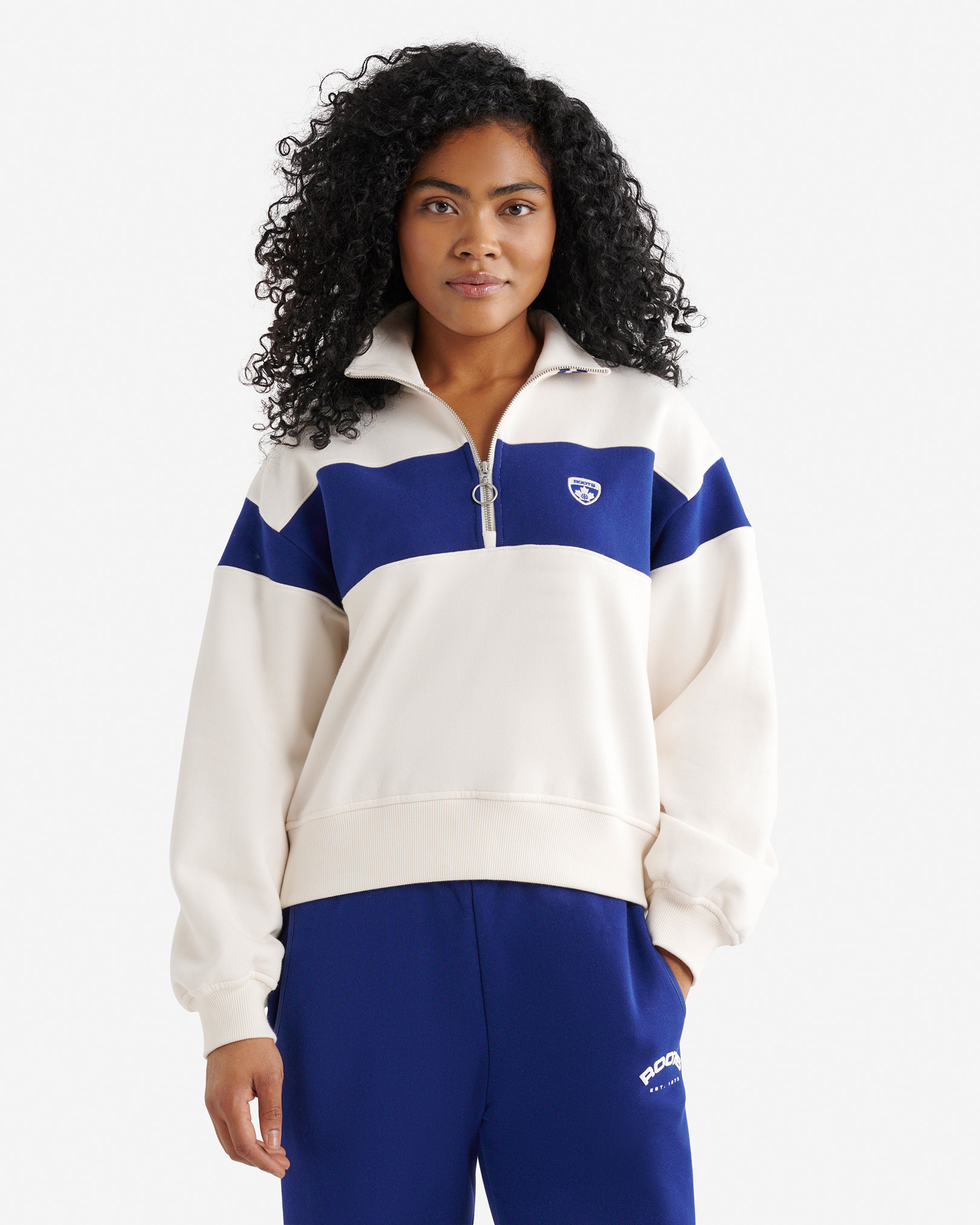 Alpine Goods Quarter Zip - Gardenia White