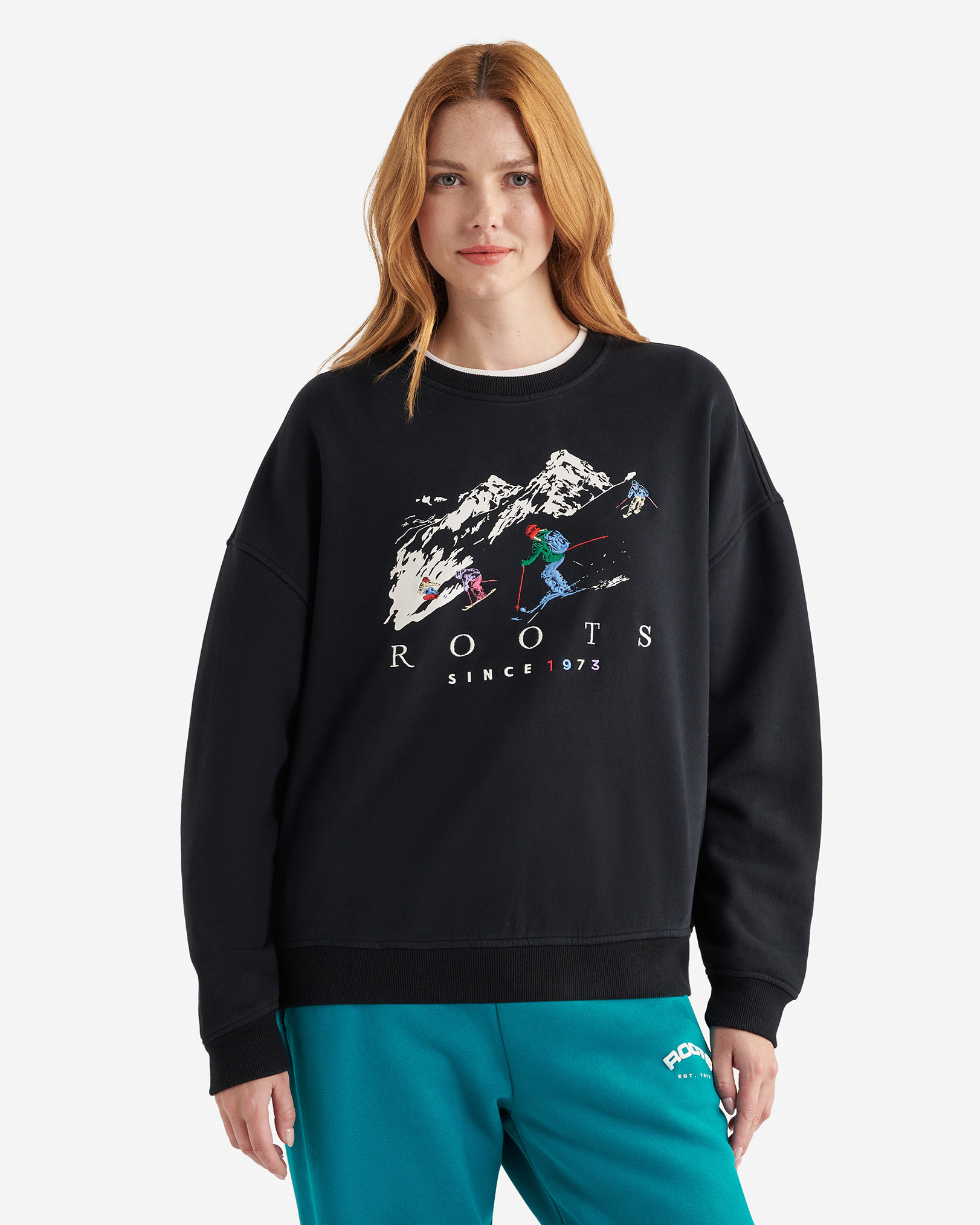 Alpine Goods Landscape Crew - Black