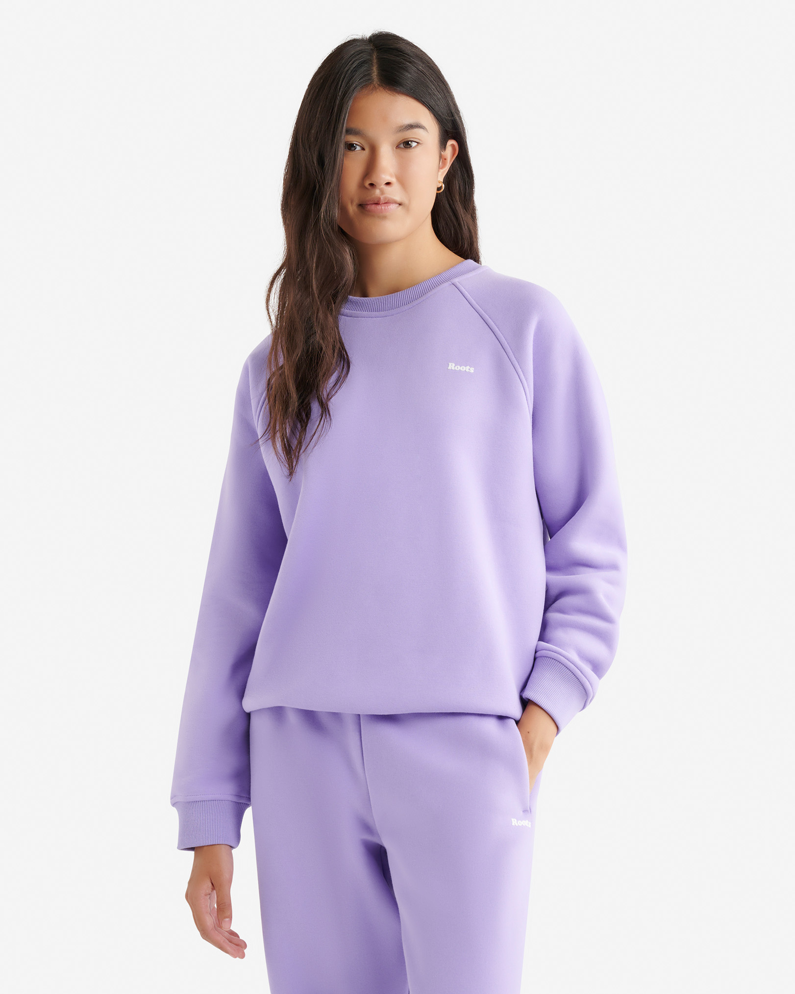 Cloud Essential Crew - Violet Tulip Cloud Essential Crew - Violet Tulip