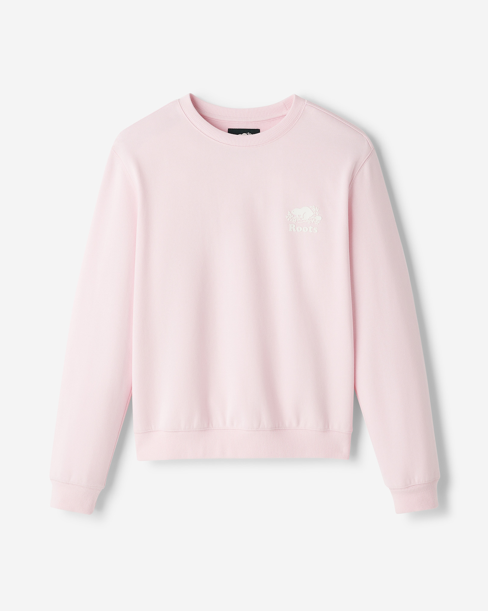 Organic Cooper Relaxed Crew - Strawberry Sorbet