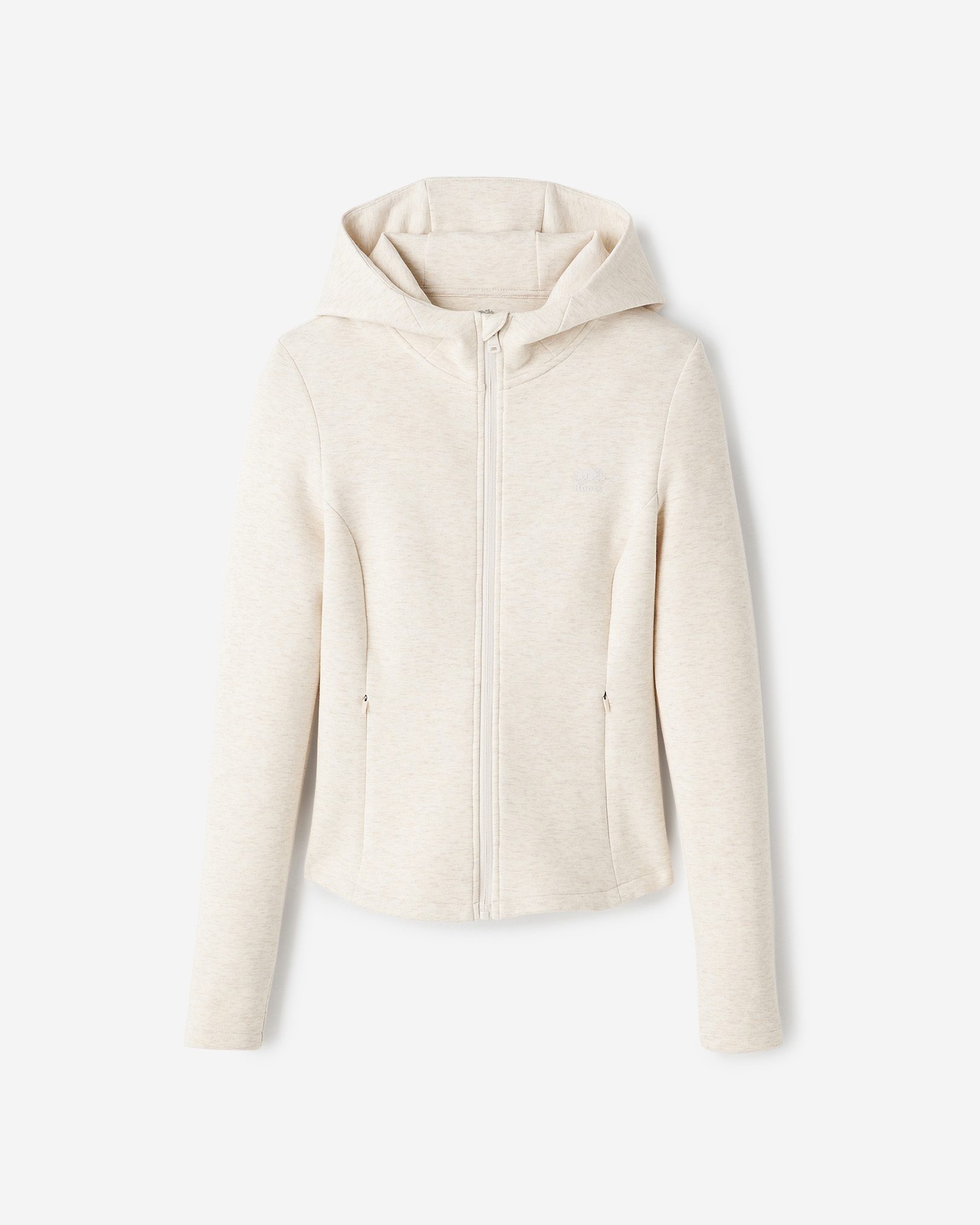 Roam Hooded Full Zip - Oatmeal Mix