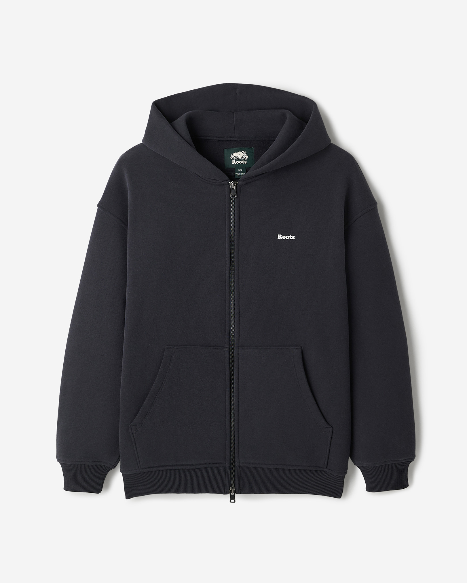 Cloud Long Full Zip Hoodie - Midnight Grey Cloud Long Full Zip Hoodie - Midnight Grey