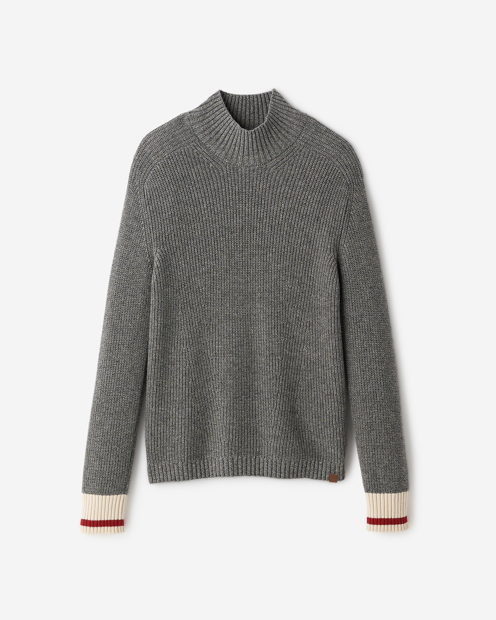 Cabin Turtleneck - Grey Oat Mix