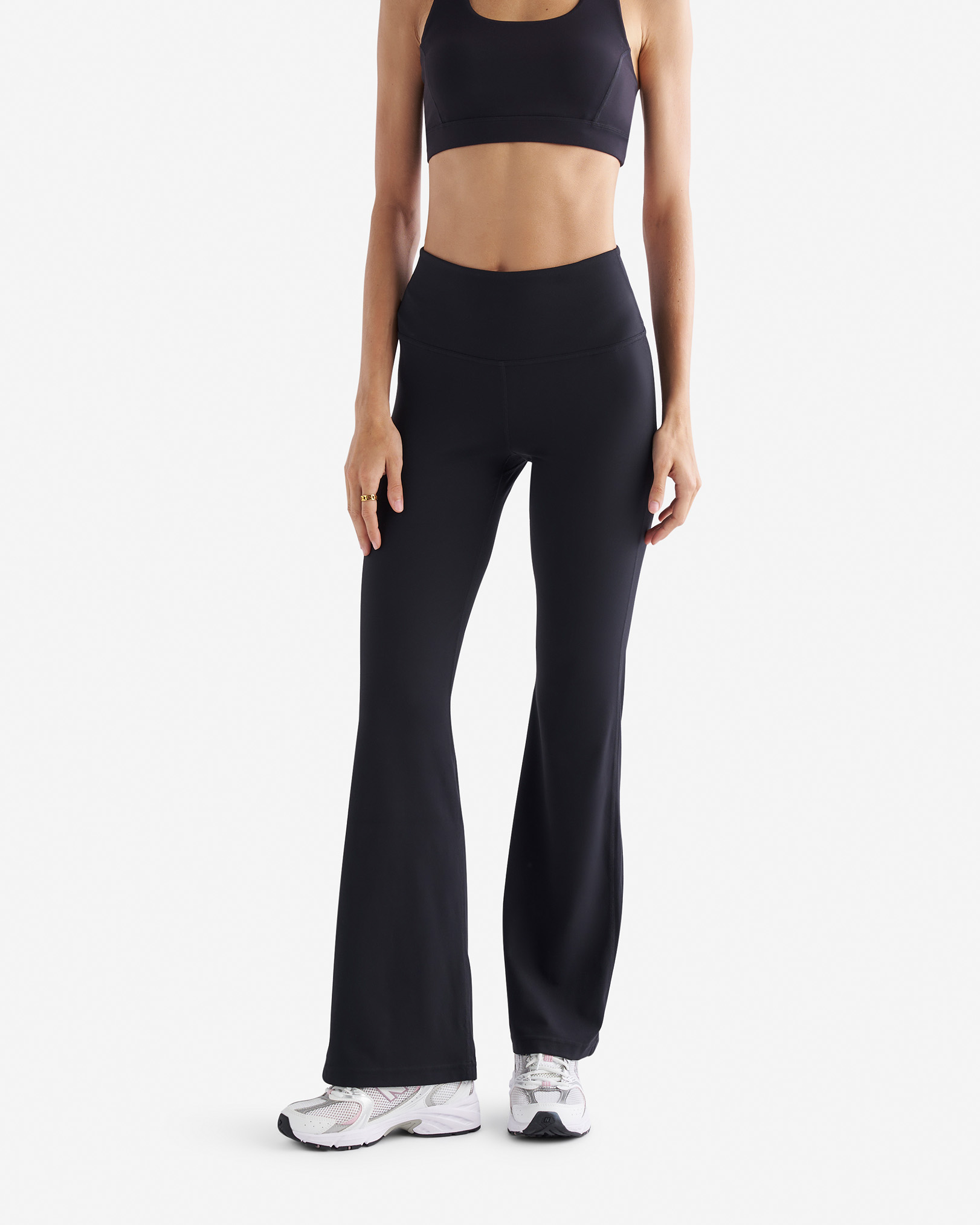 Restore High Rise Flare Legging - Black
