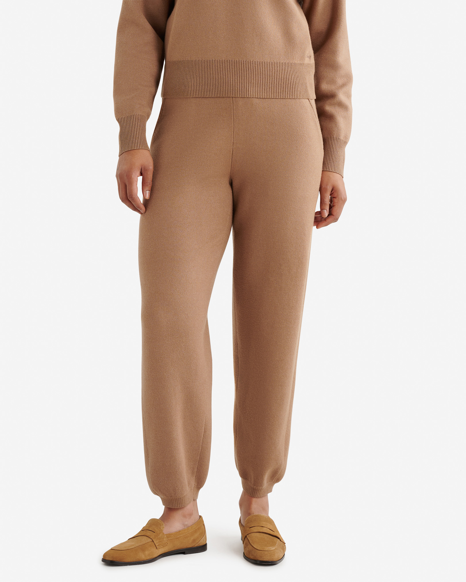 Bowen Jogger - Camel Brown Mix