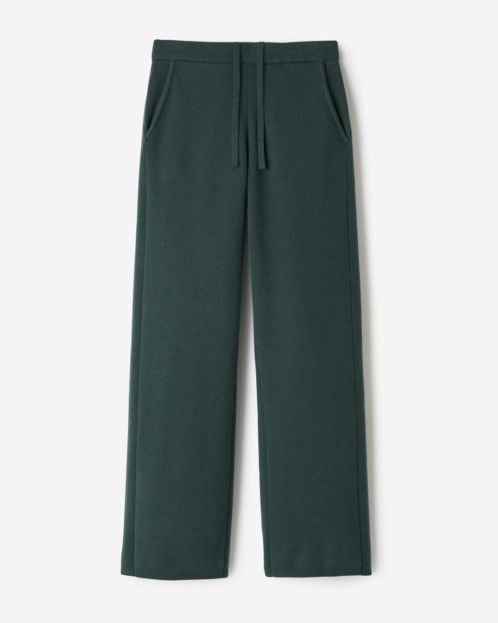 Bowen Wide Leg Pant - Green Shadow
