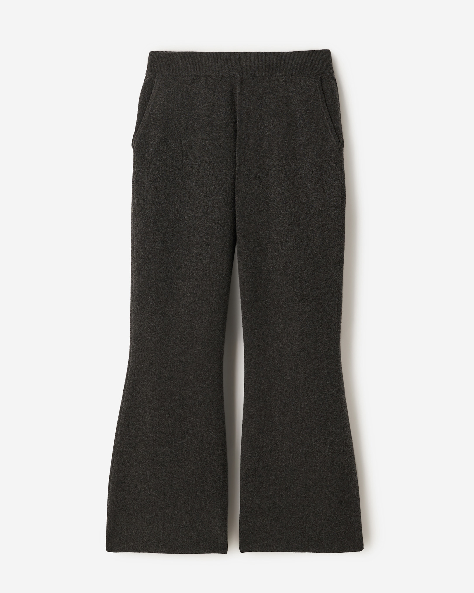 Bowen Kick Flare Pant - Charcoal Grey Mix