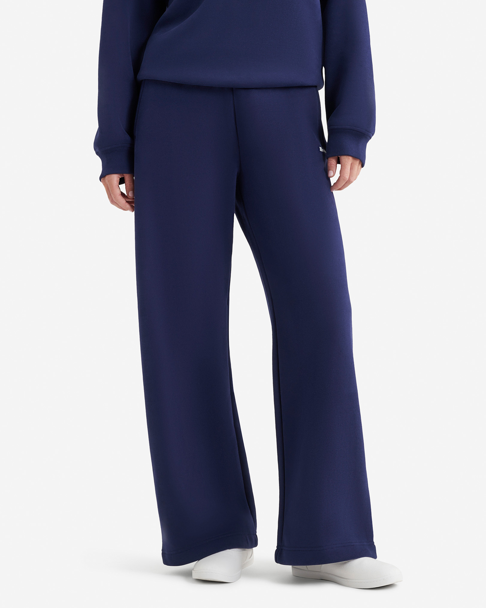 Cloud Wide Leg Sweatpant - Indigo Ink