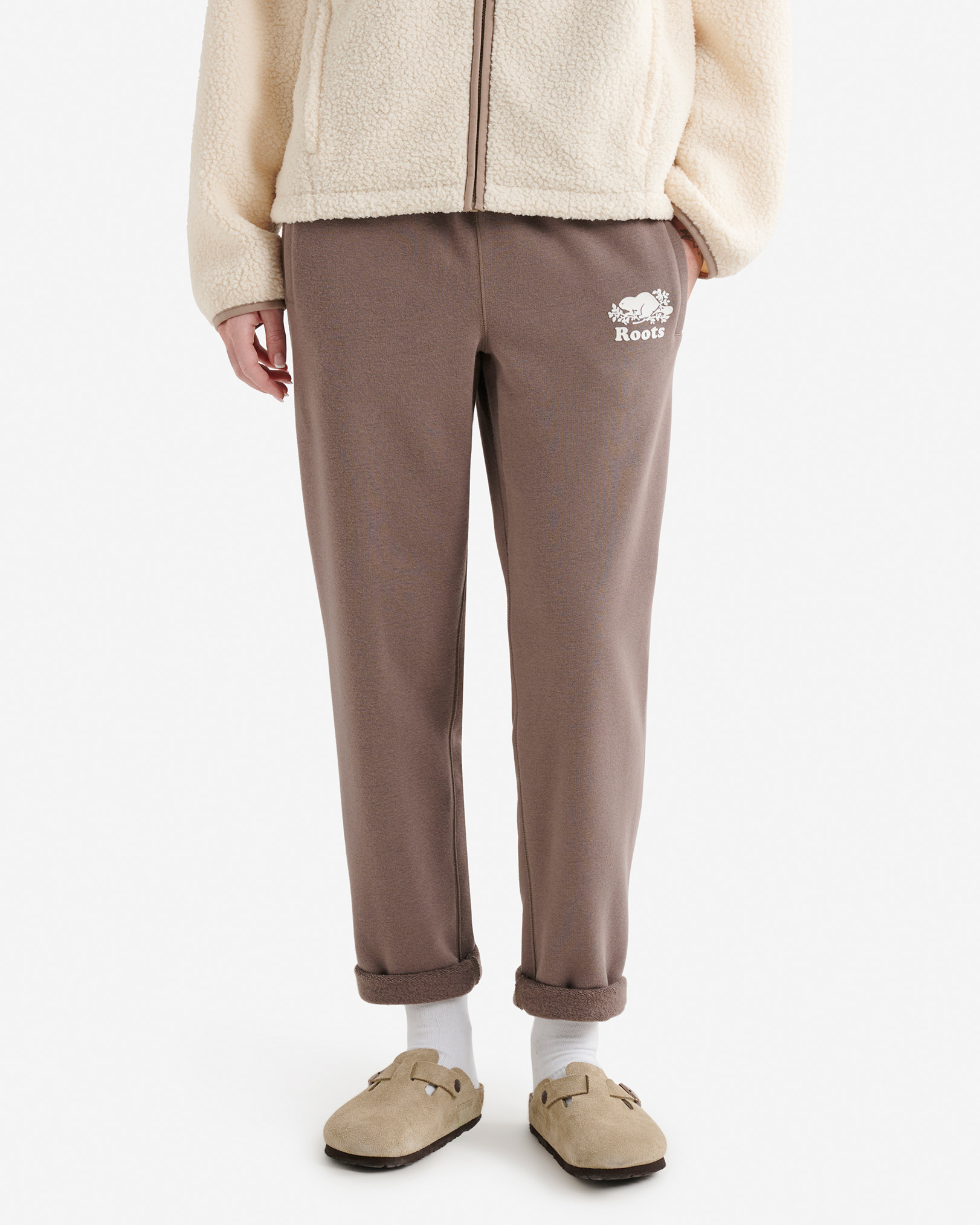 Organic Original Terry Ankle Sweatpant - Falcon Brown