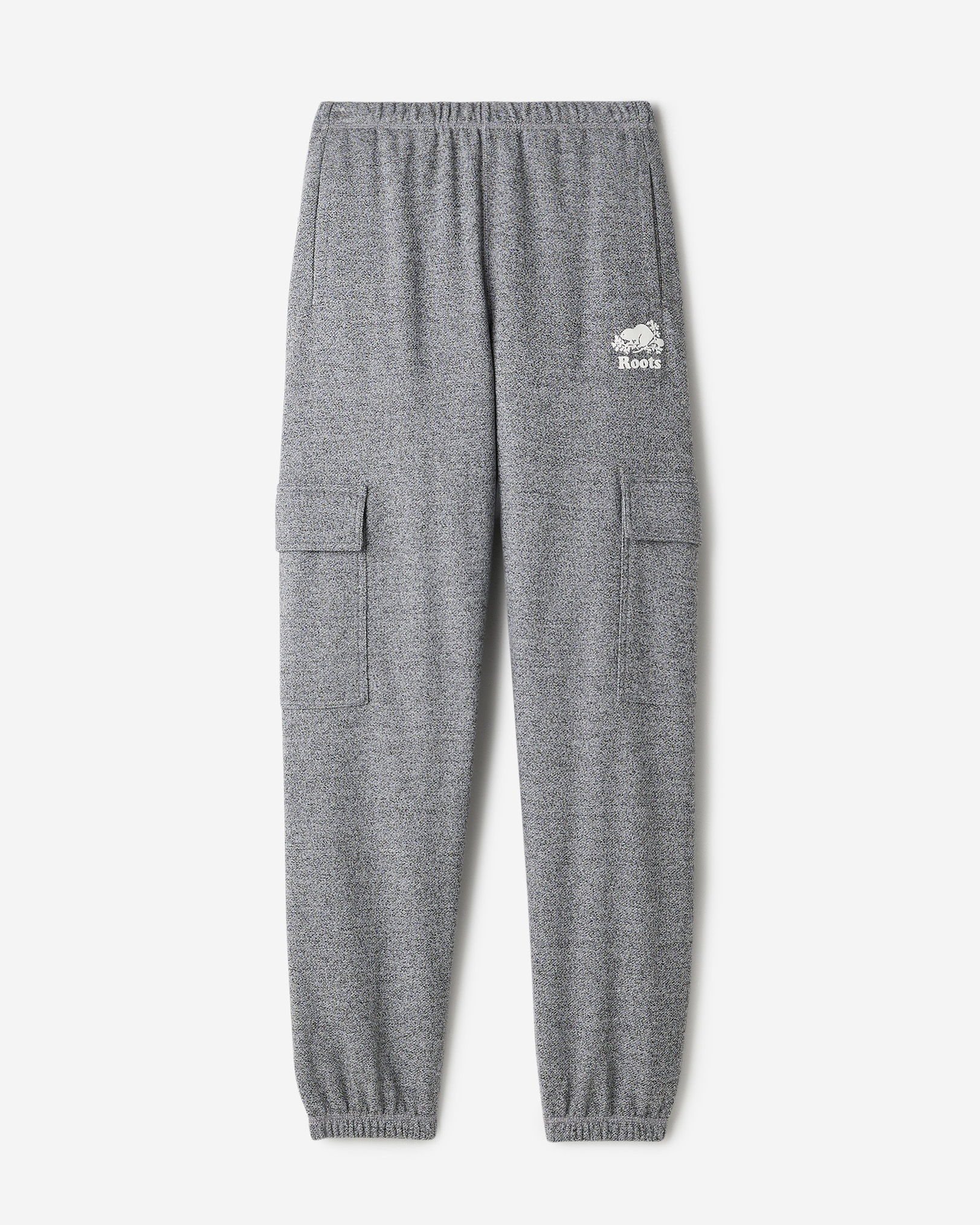 Pantalon cargo Cooper en molleton de coton bio - Sel Et Poivre Pantalon cargo Cooper en molleton de coton bio - Sel Et Poivre
