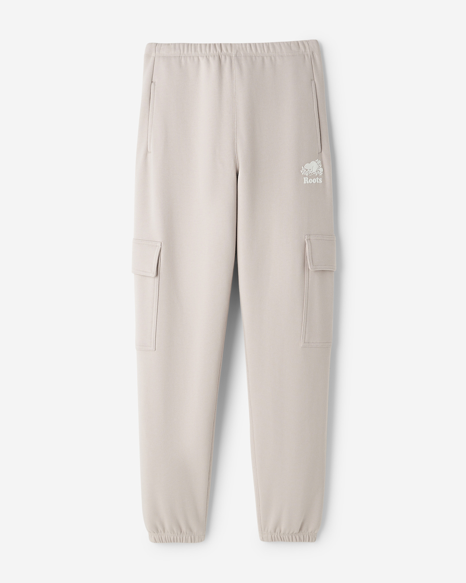 Organic Cooper Cargo Sweatpant - Silver Cloud Organic Cooper Cargo Sweatpant - Silver Cloud