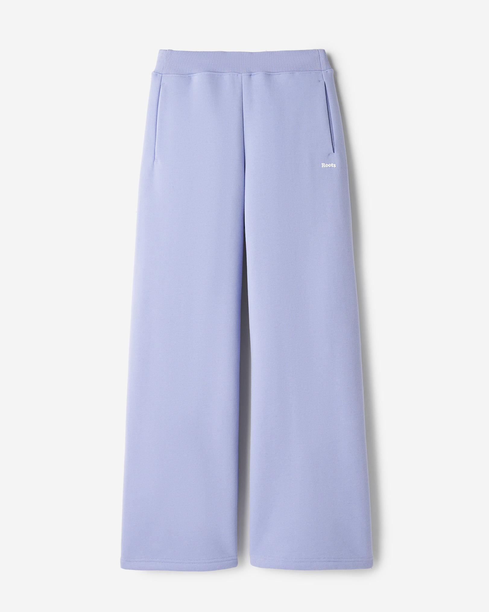 Cloud Wide Leg Sweatpant - Blue Lilac