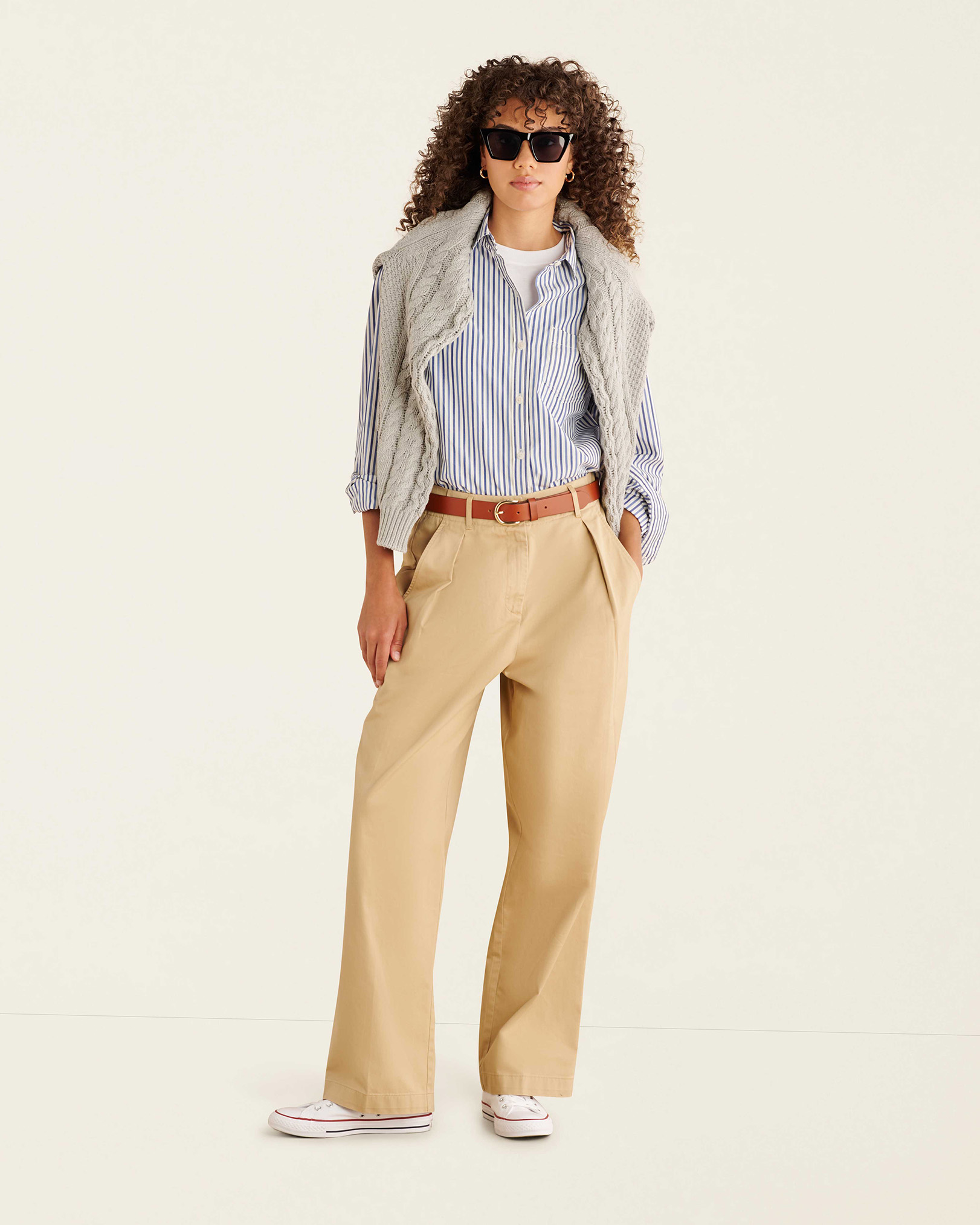 Dauphin Pleated Pant - Incense