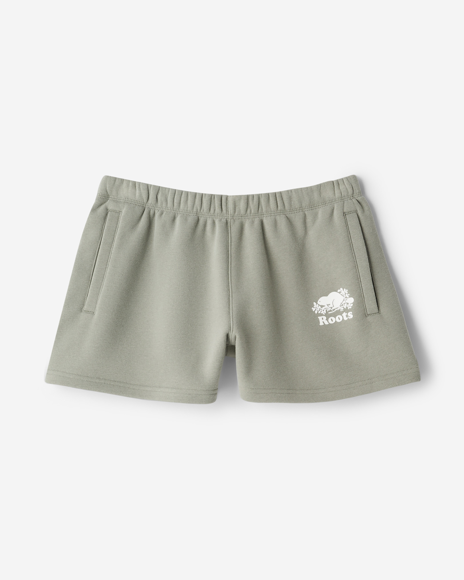 Organic Original Terry Sweatshort 3 Inch - Shadow Green