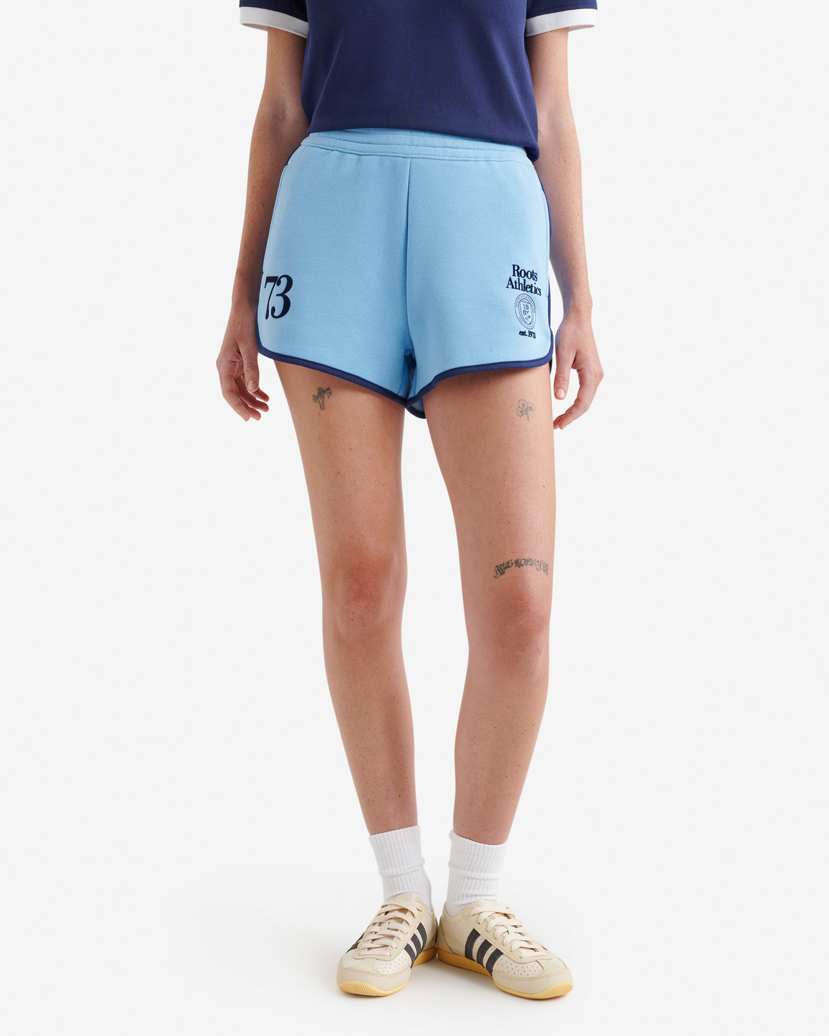 Summer League Sweatshort 3 Inch - Blissful Blue