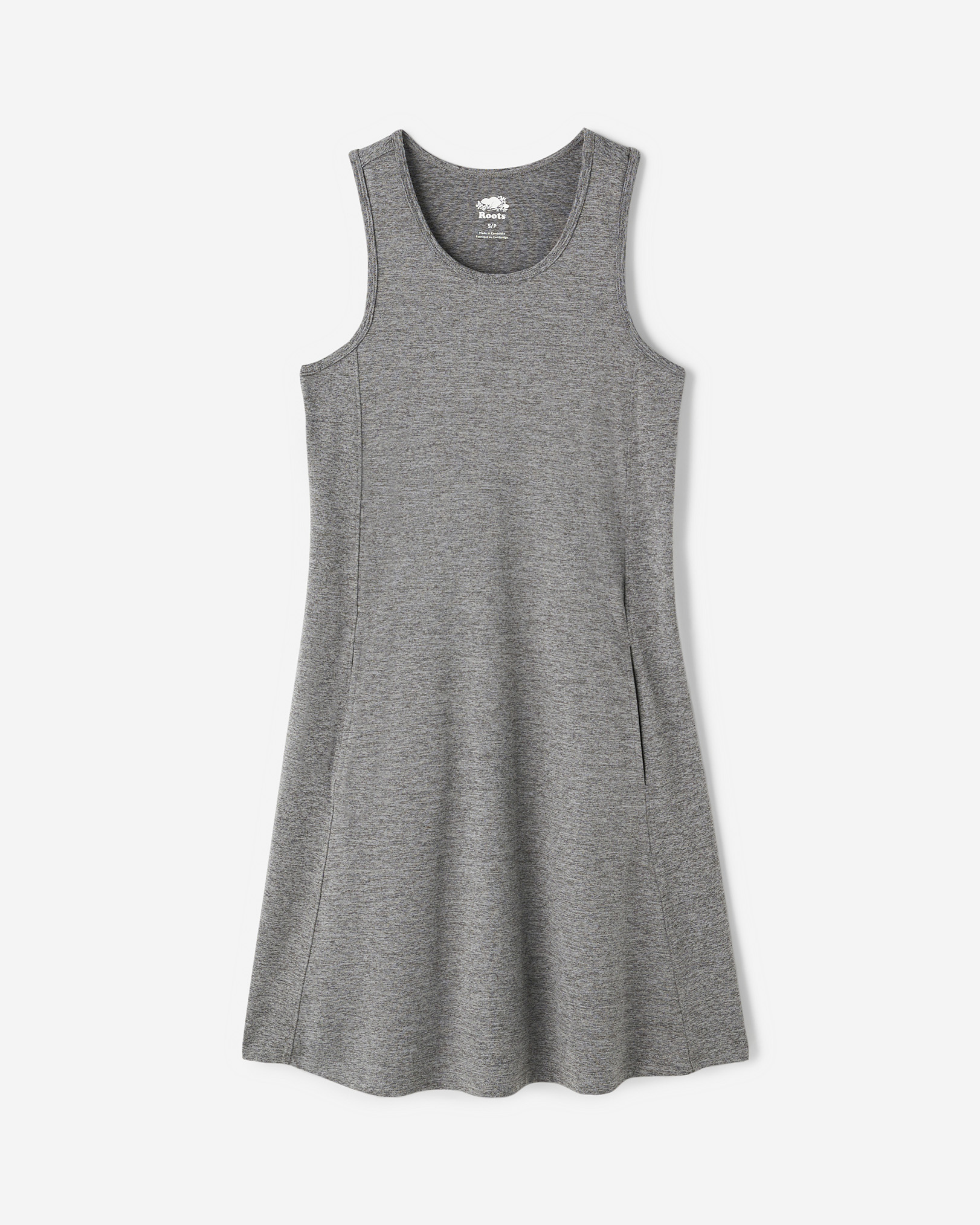 Renew Tank Mini Dress - Salt & Pepper