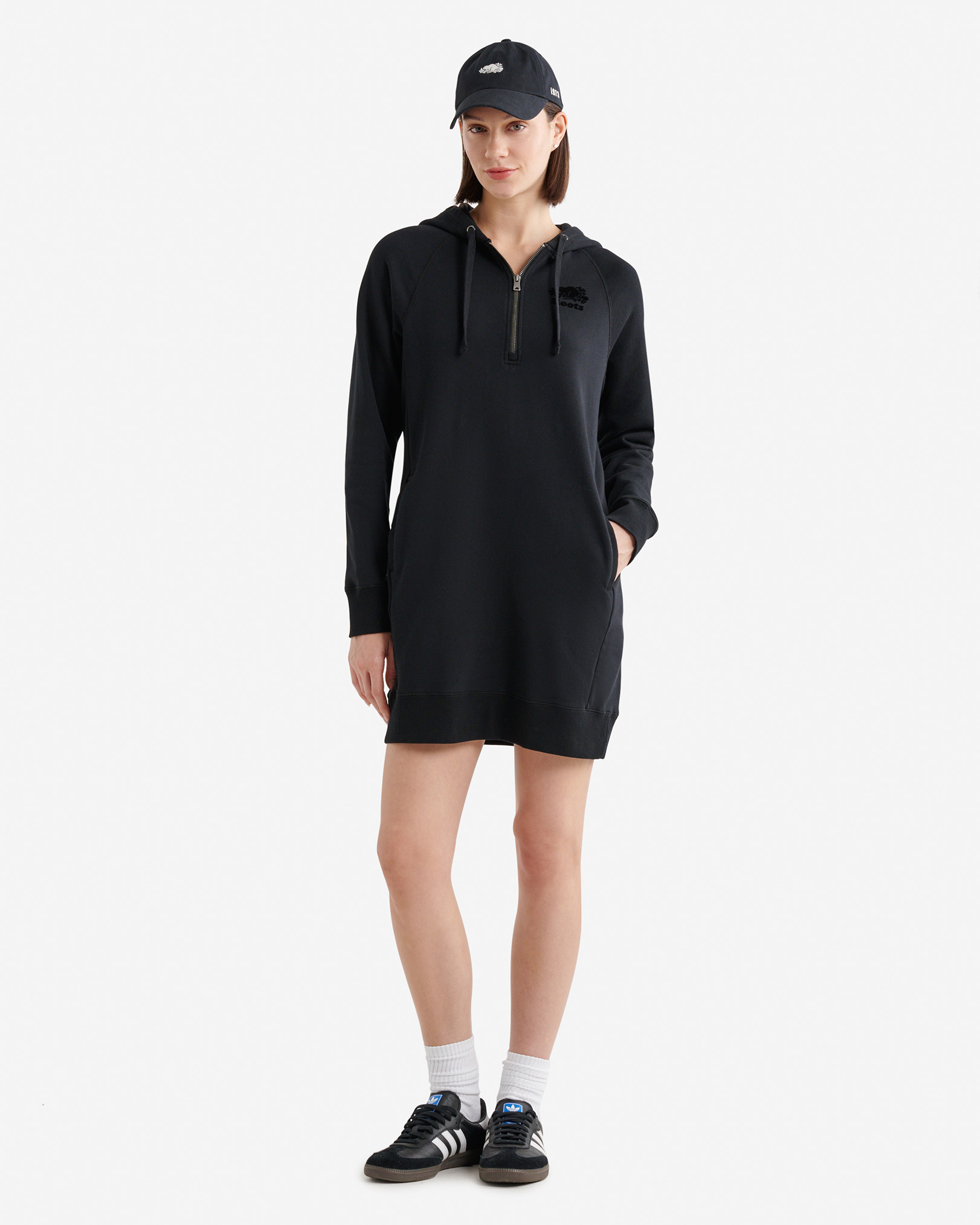 Organic Original Dockside Long Sleeve Dress - Black Organic Original Dockside Long Sleeve Dress - Black