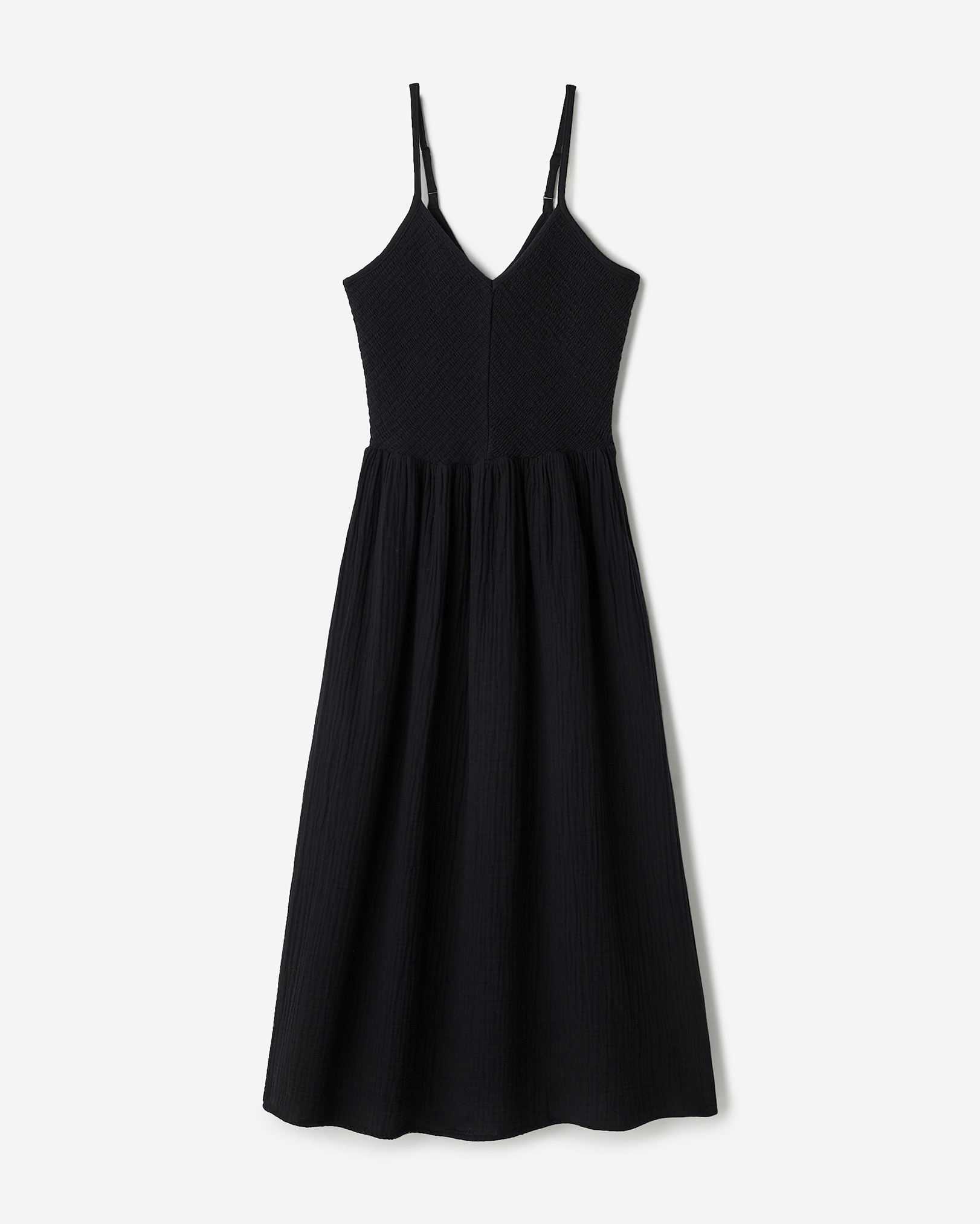 Isla Cotton Gauze Smocked Dress