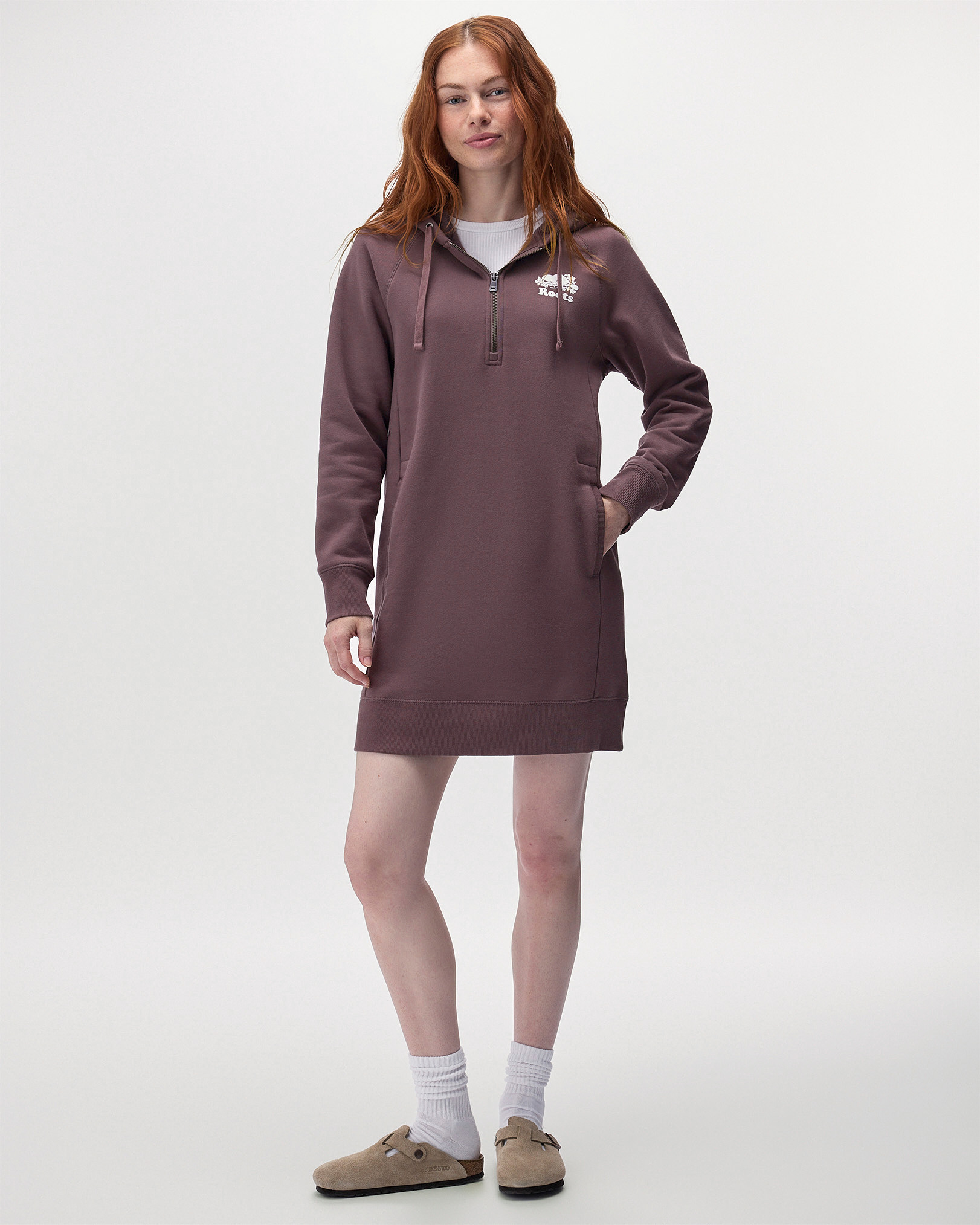 Organic Original Dockside Long Sleeve Dress - Desert Mocha Organic Original Dockside Long Sleeve Dress - Desert Mocha