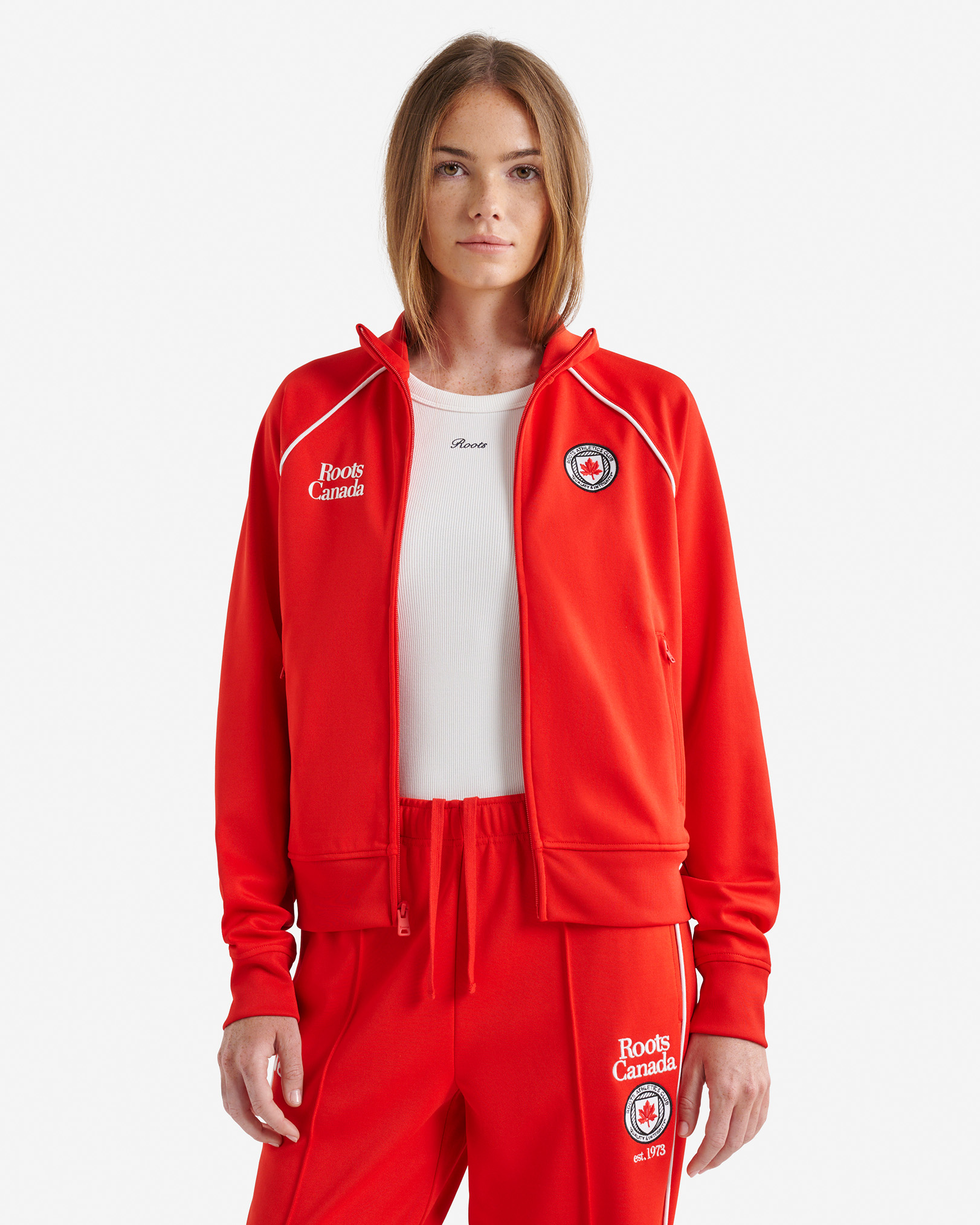 Northern Athletics Track Jacket - Cherry Burst
