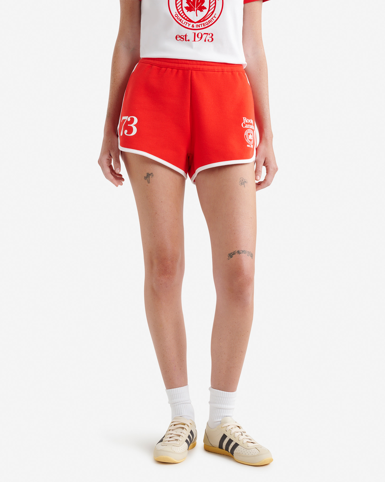 Northern Athletics Sweatshort 3 Inch - Cherry Burst