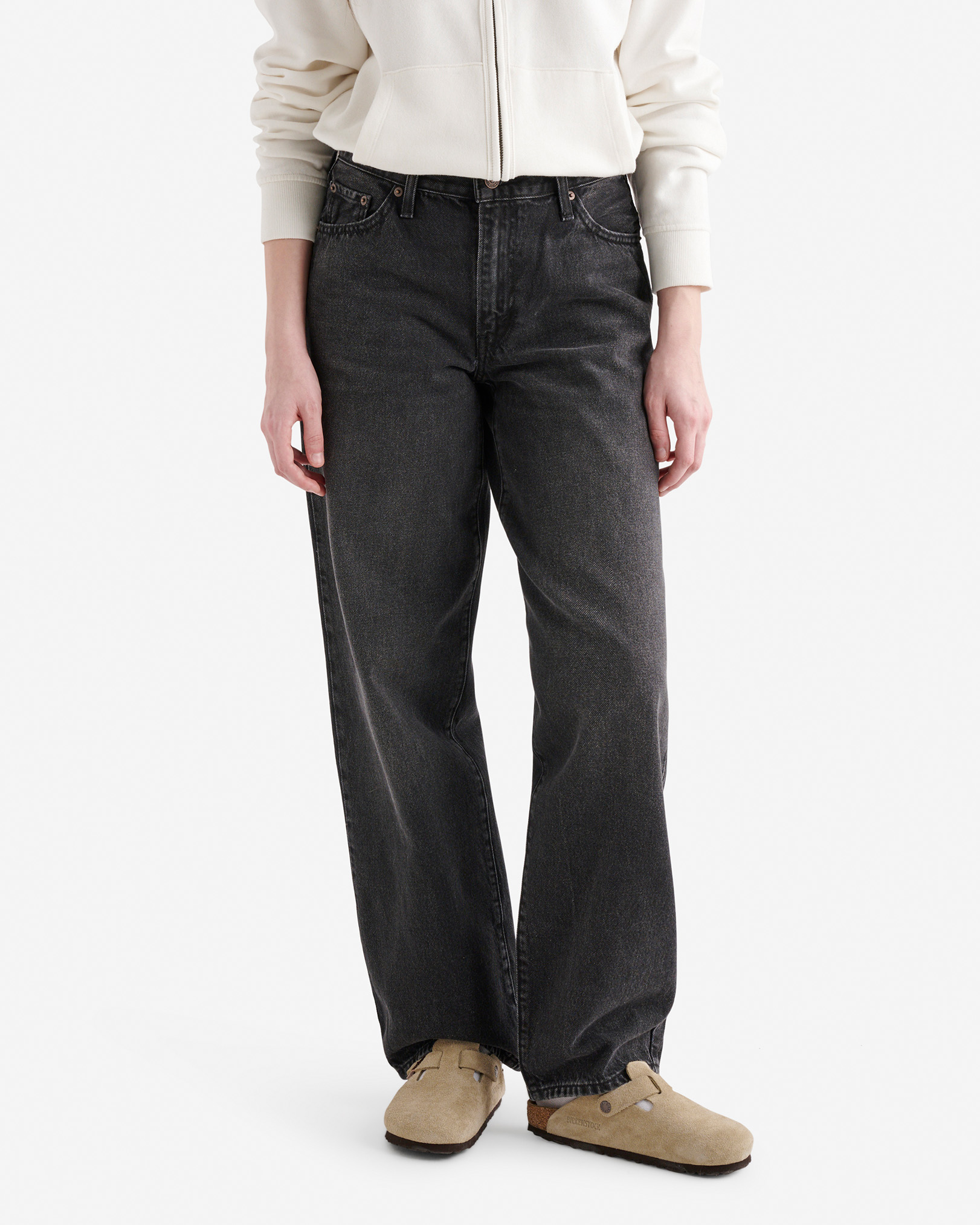 Levi's Baggy Dad Womens Jeans - Black