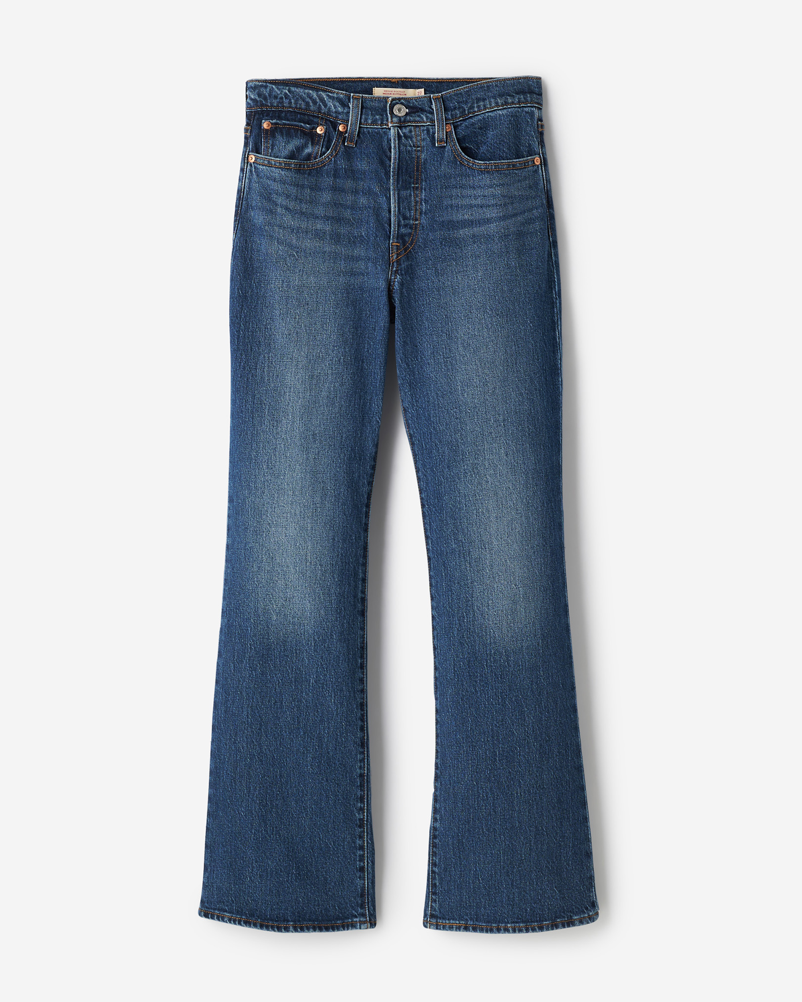 Levi's Wedgie Bootcut Womens Jeans - Dark Blue