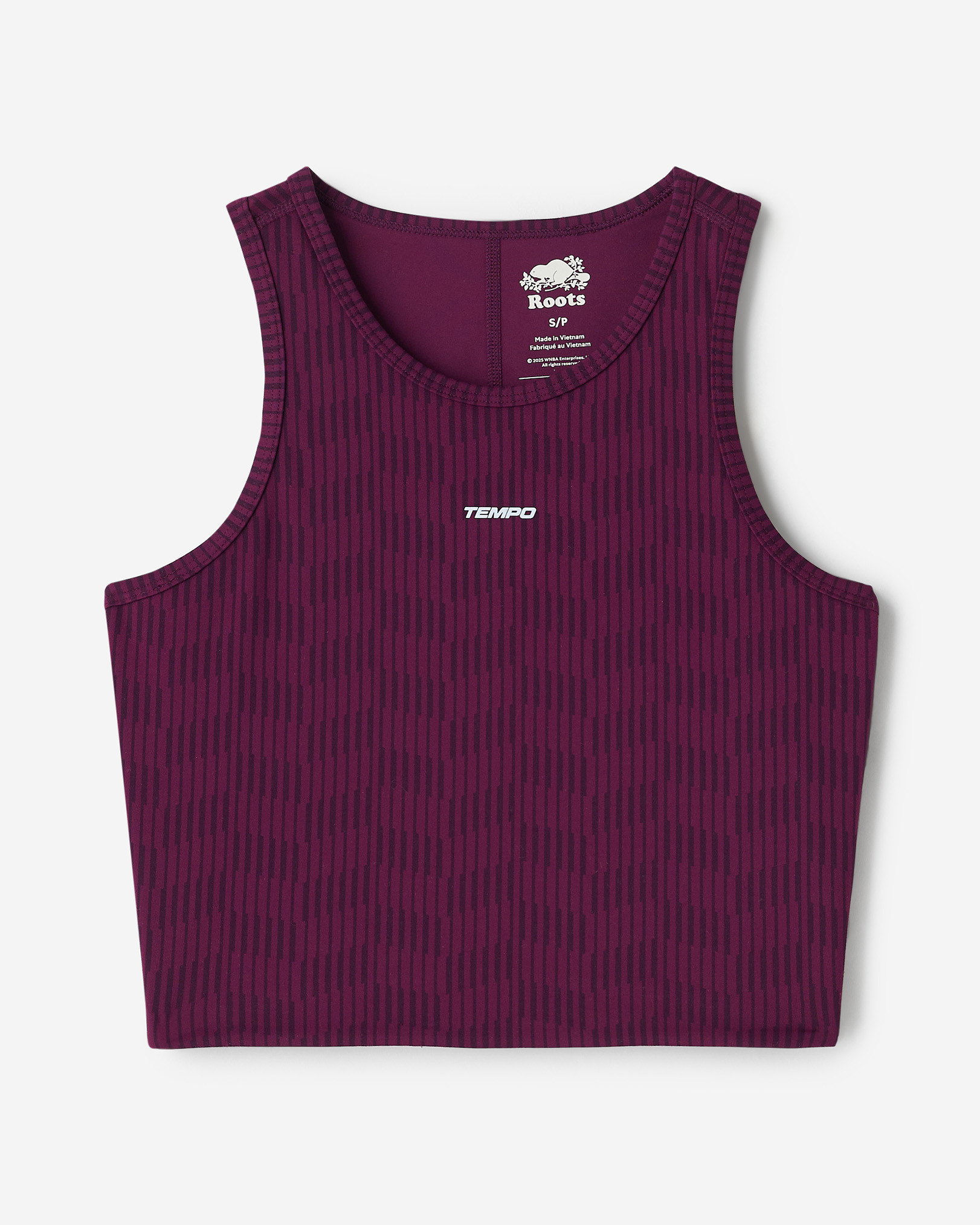 Roots Toronto Tempo Print Cropped Tank