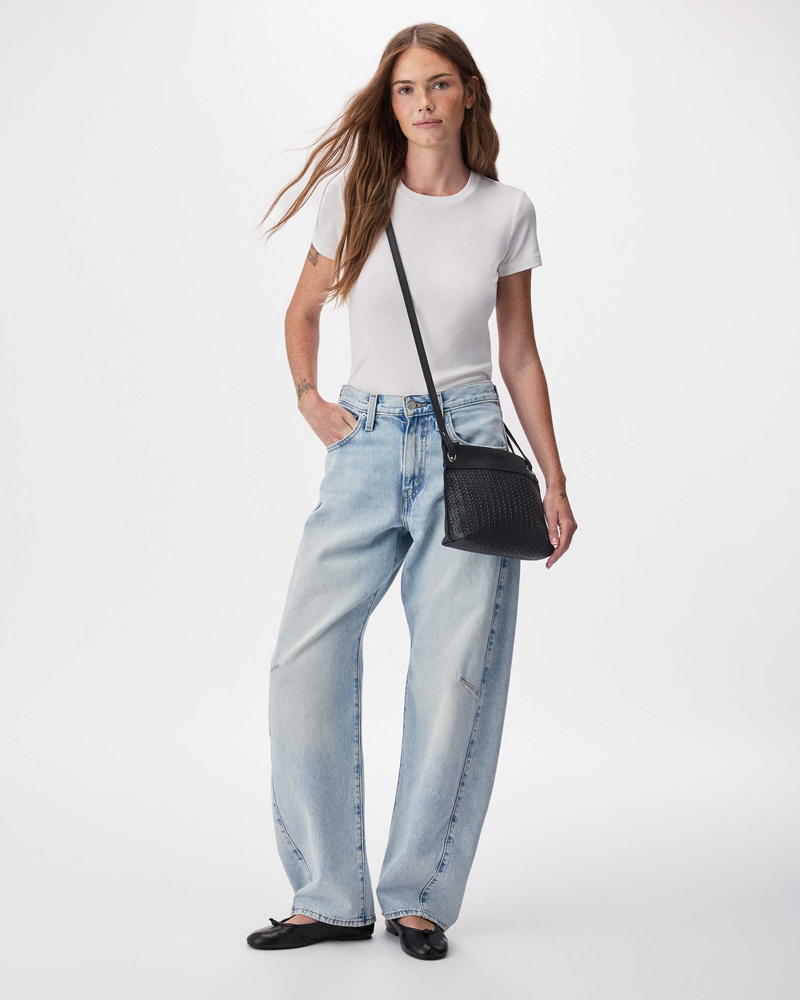 Levi's® Womens Cinch Barrel Jeans - Light Blue Levi's® Womens Cinch Barrel Jeans - Light Blue