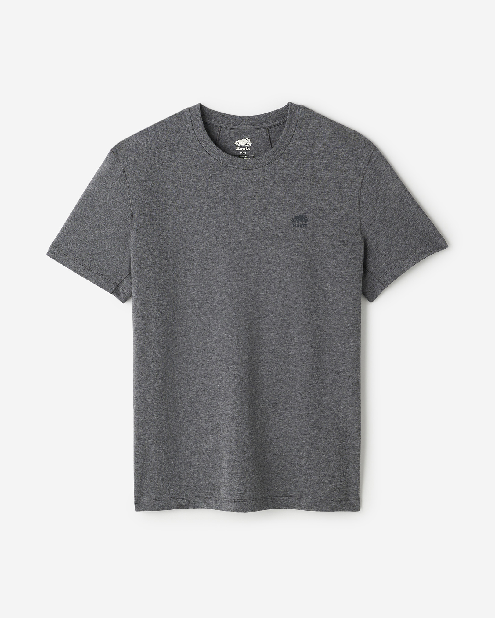 Roam Short Sleeve Top - Dark Heather Grey