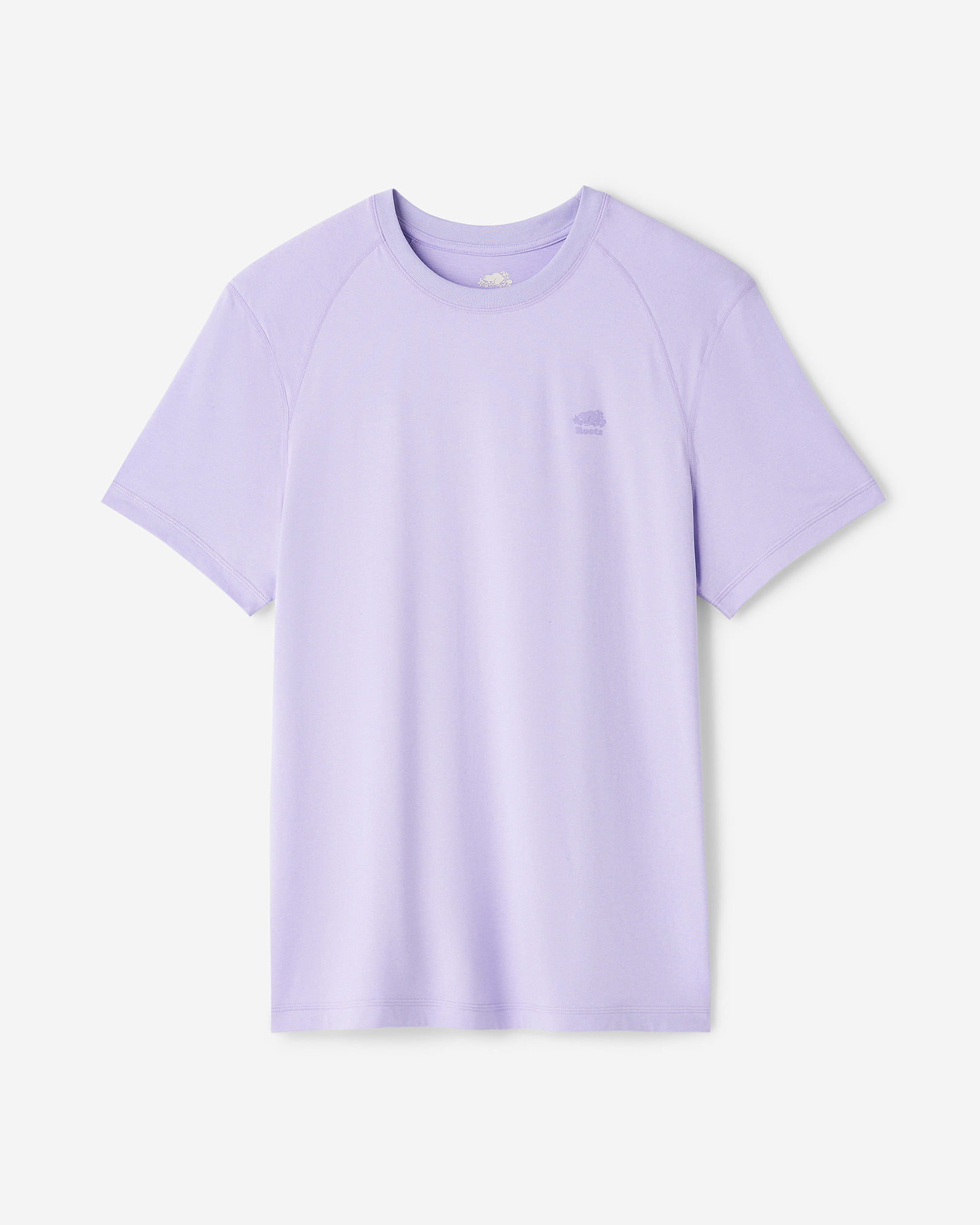 Renew Knit Short Sleeve Top - Lavender Pepper