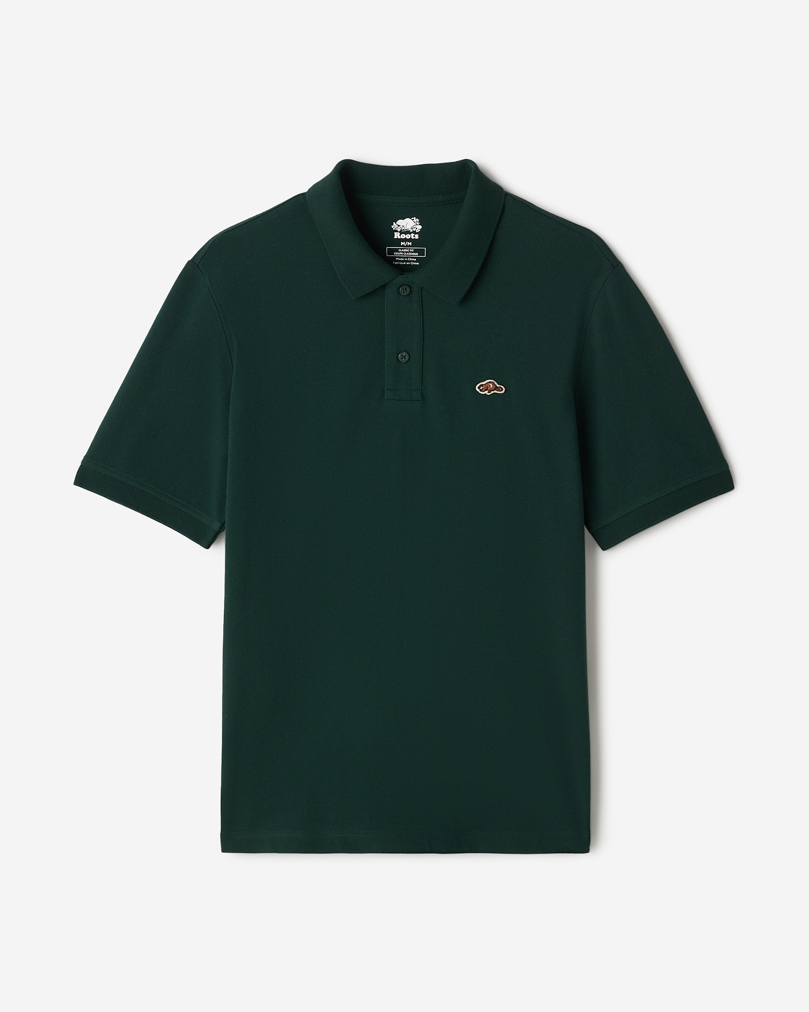 Beavermark Pique Polo - Varsity Green