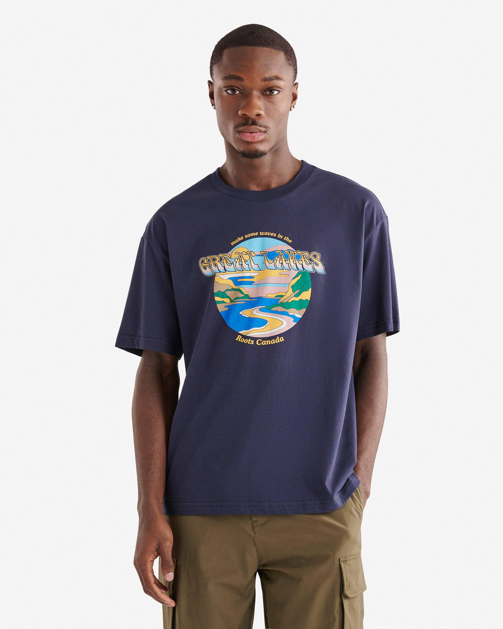 Mens Nature Vistas Relaxed T-Shirt Mens Nature Vistas Relaxed T-Shirt