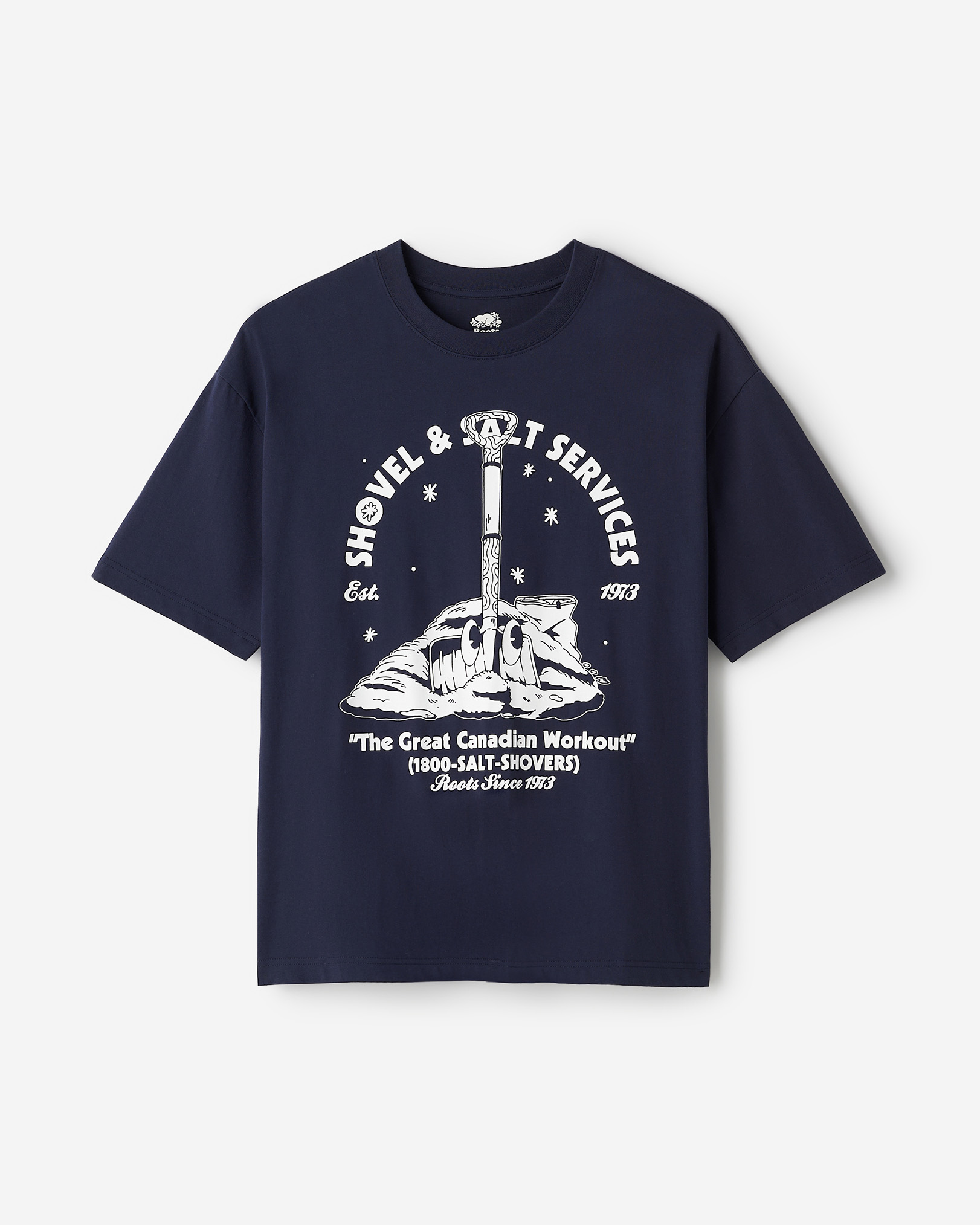 Mens Winter Company T- Shirt - Navy Blazer