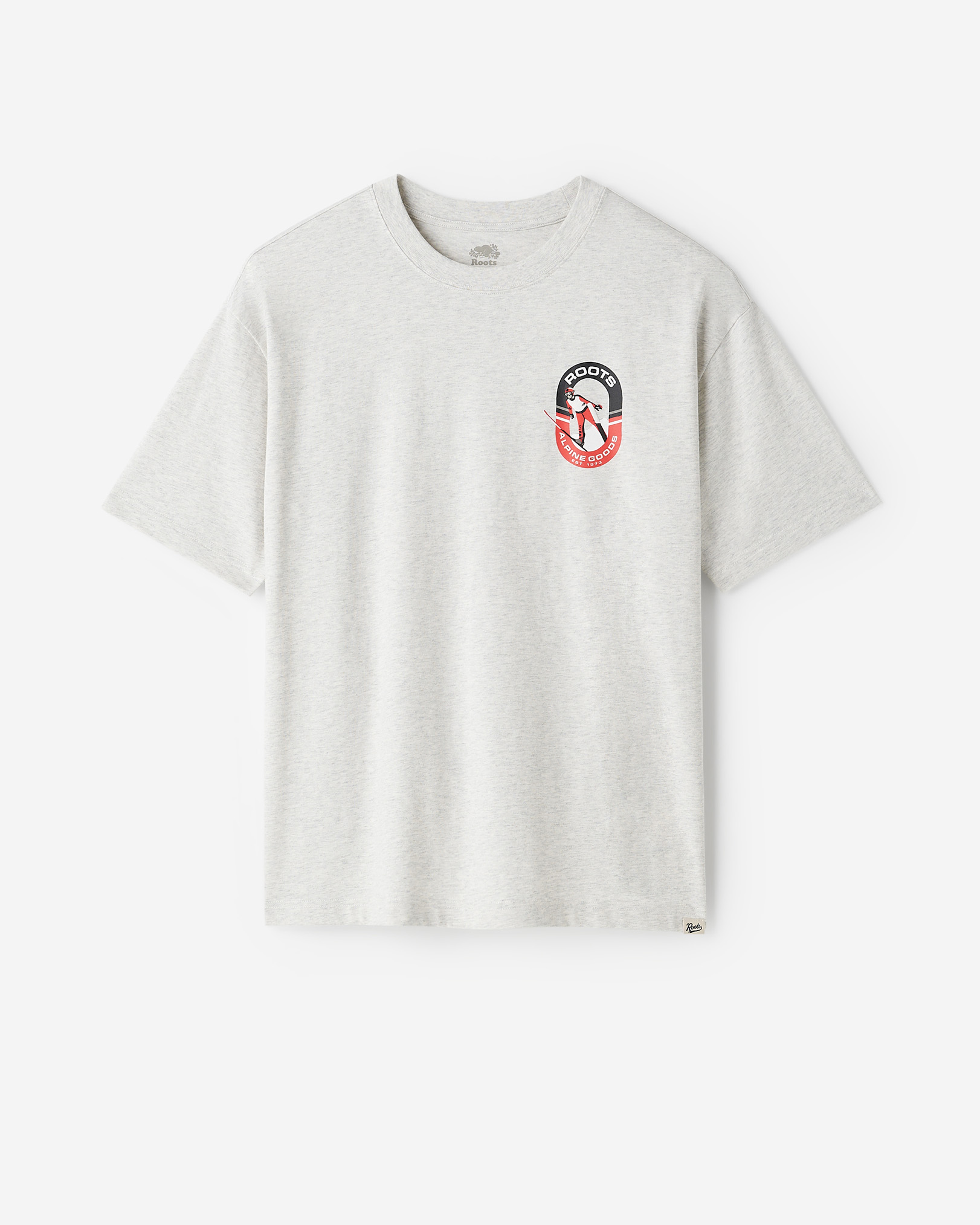 Mens Alpine Good Relaxed T-Shirt - White Mix