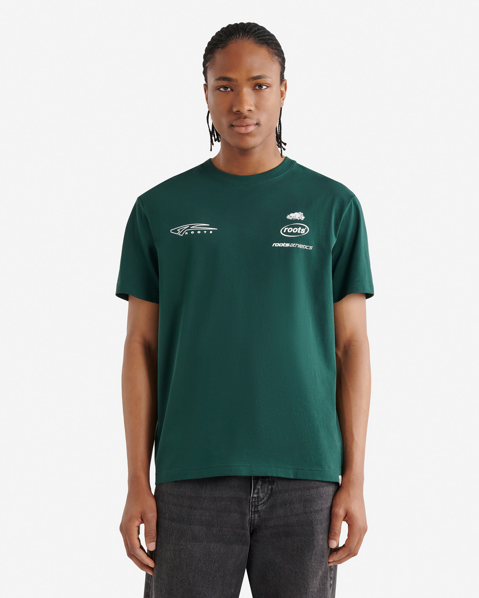 Mens Sponsored By Nature T-Shirt - Varsity Green