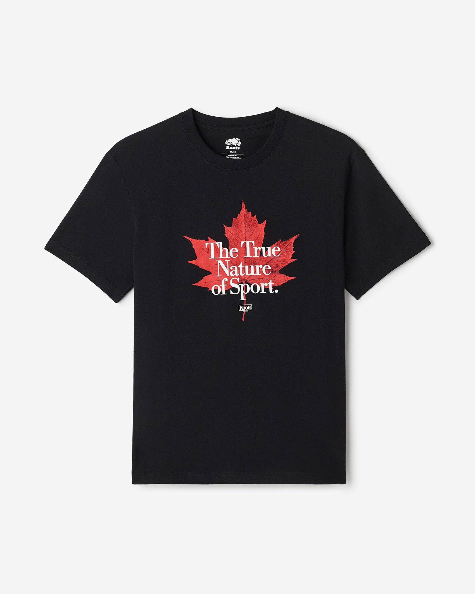 Mens True Nature Of Sport T-Shirt - Black