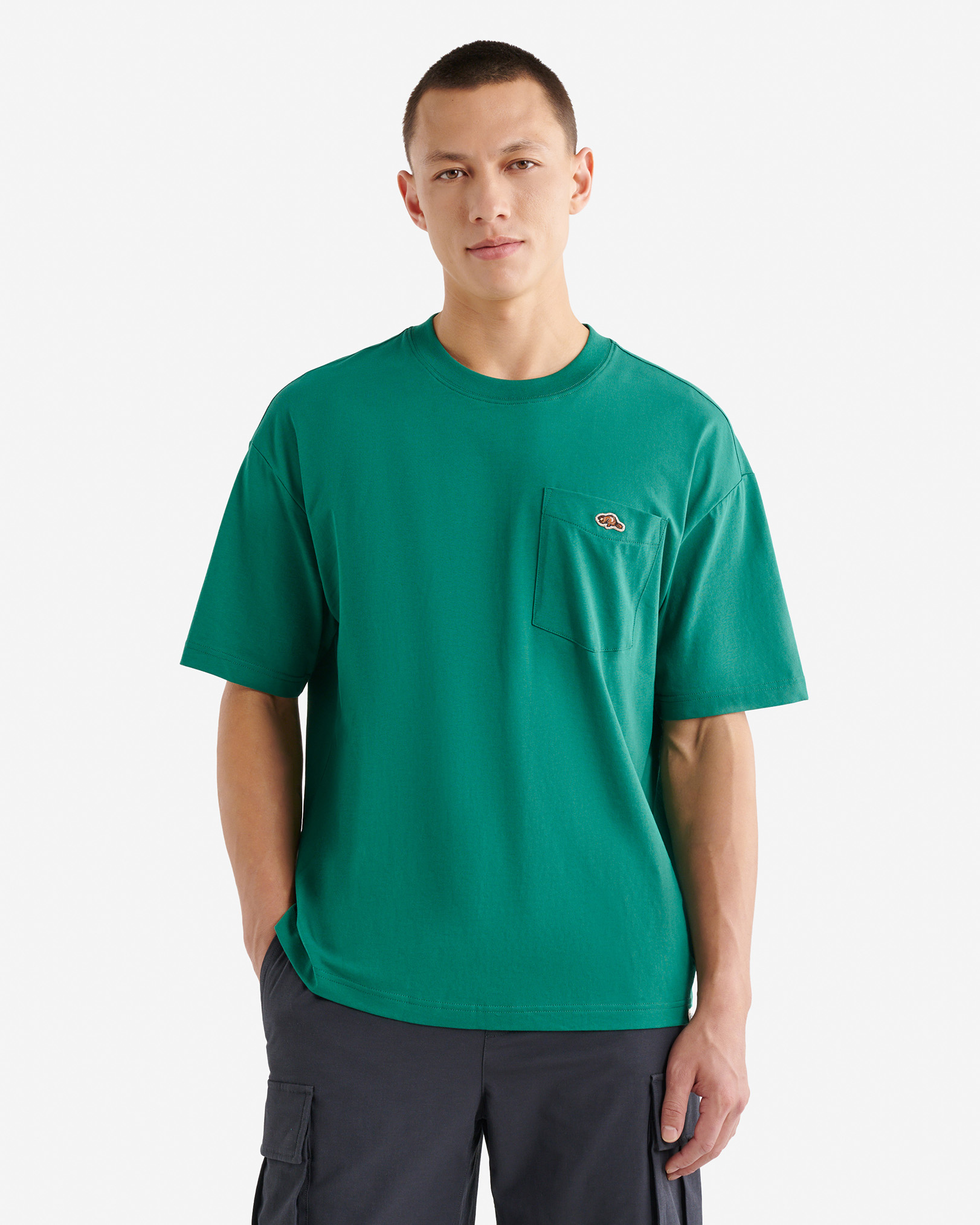 Mens Beavermark T-Shirt - Evergreen