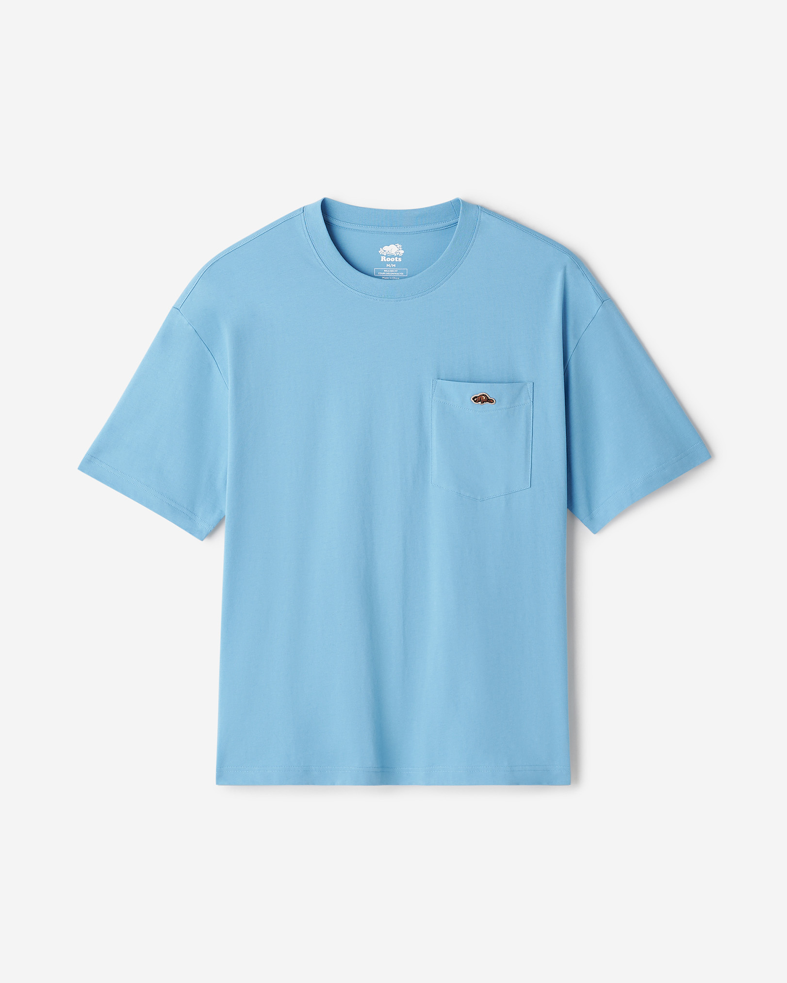 Mens Beavermark T-Shirt - Blissful Blue Mens Beavermark T-Shirt - Blissful Blue