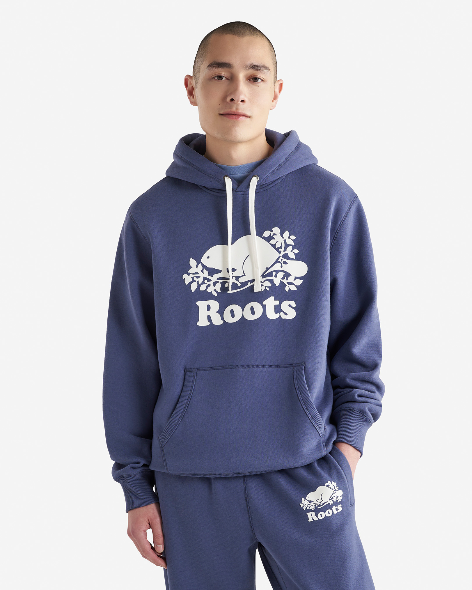 Organic Original Kanga Hoodie - Nightshadow Blue