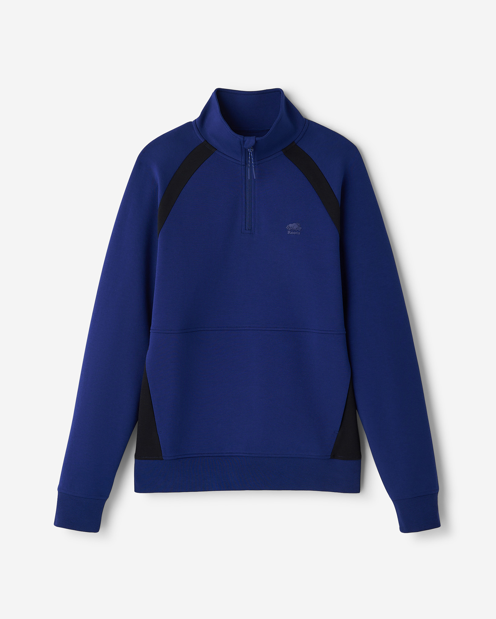 Recover Interlock Quarter Zip - Beacon Blue