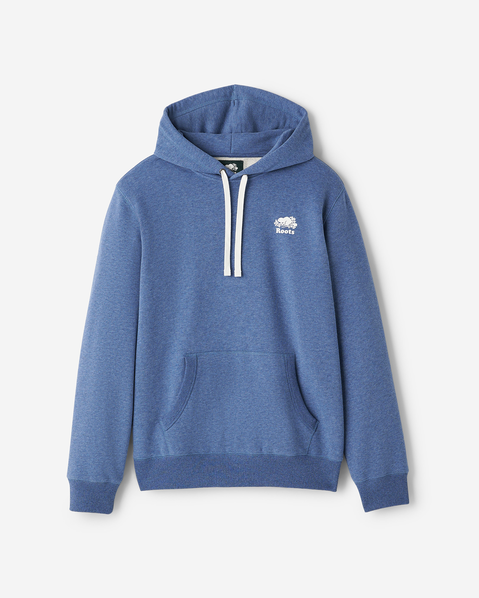 Organic Original Terry Kanga Hoodie - Gulf Blue Mix
