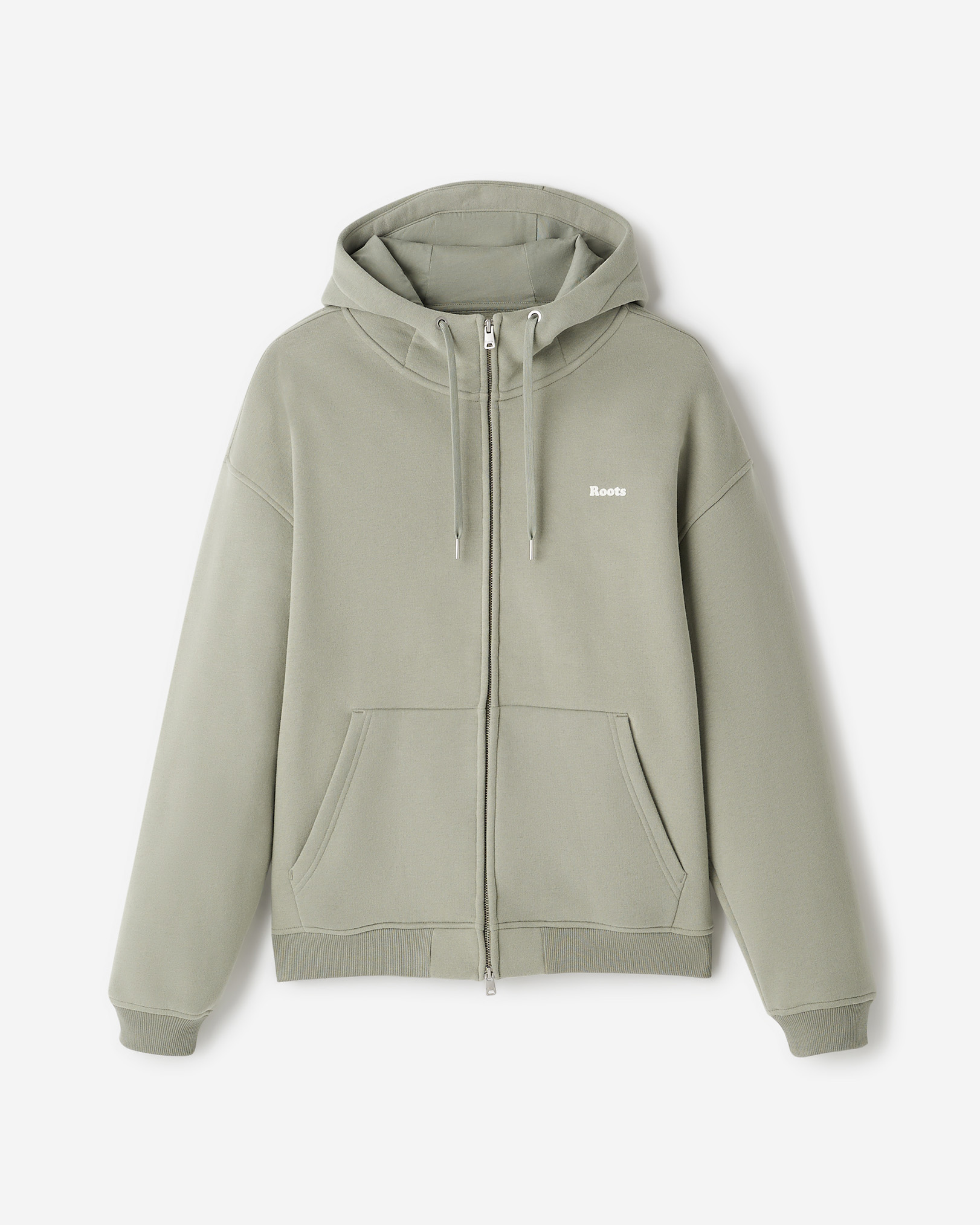 Cloud Storm Hood Full Zip - Shadow Green Cloud Storm Hood Full Zip - Shadow Green